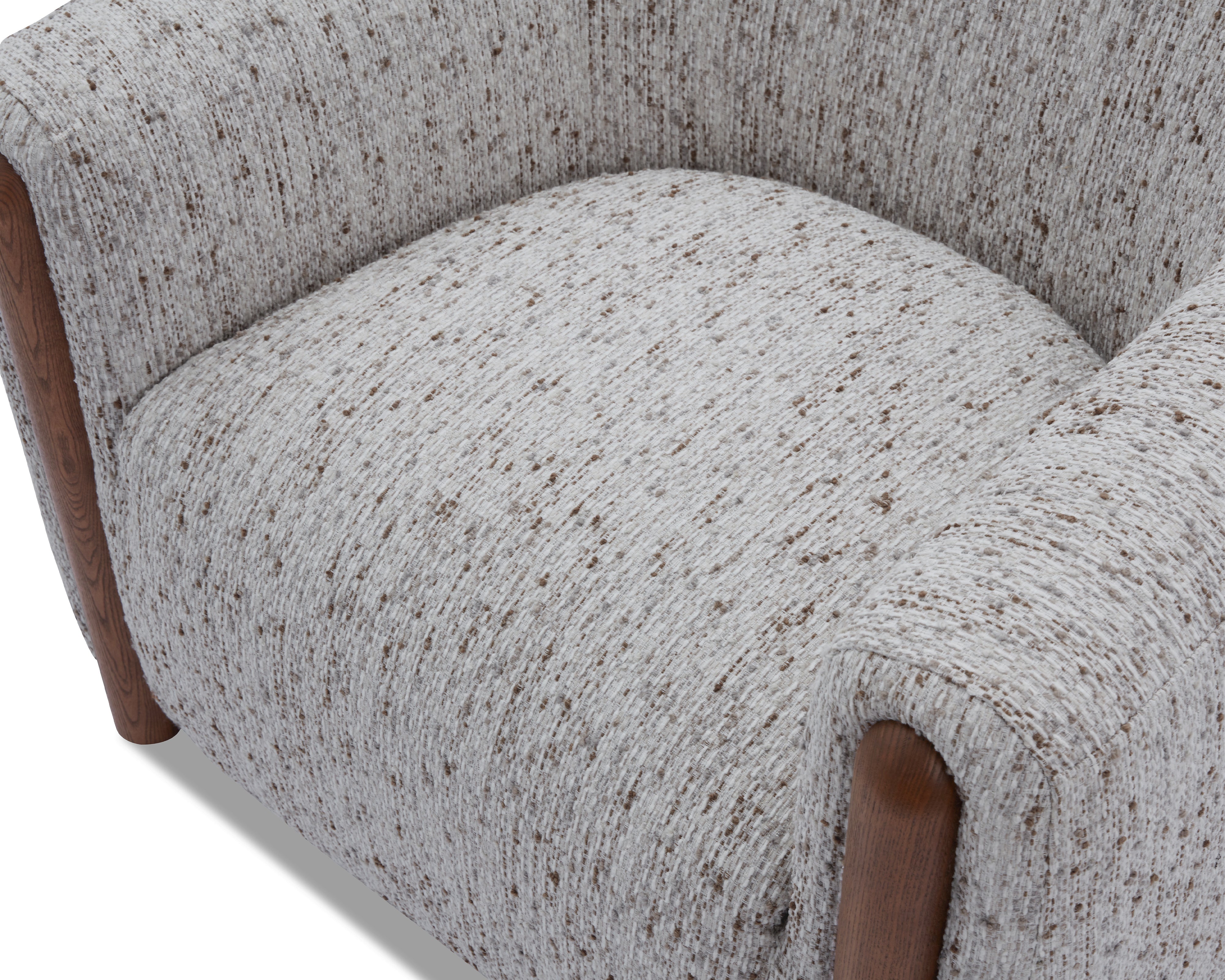Nema Armchair - Norfolk Wheat/Mid Brown