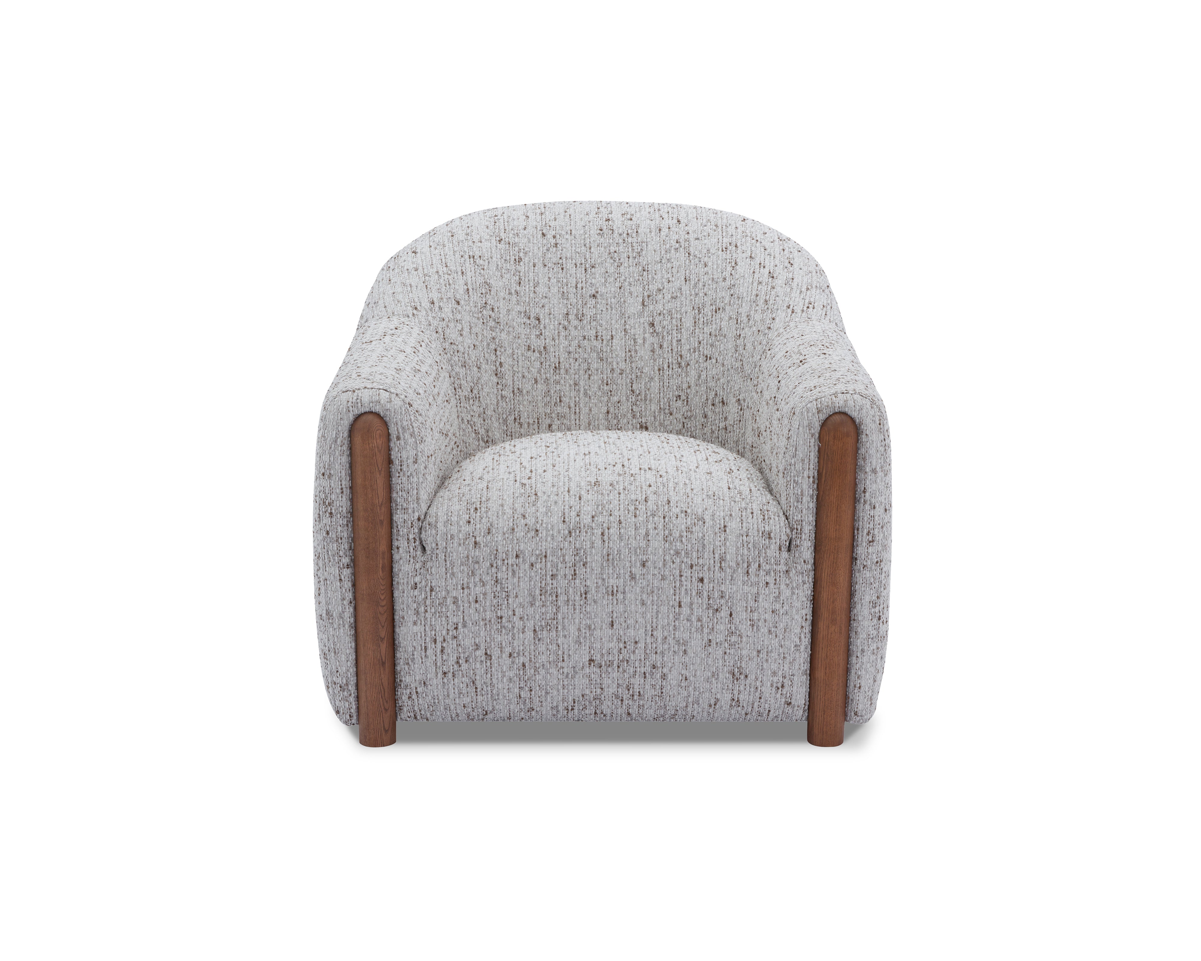 Nema Armchair - Norfolk Wheat/Mid Brown