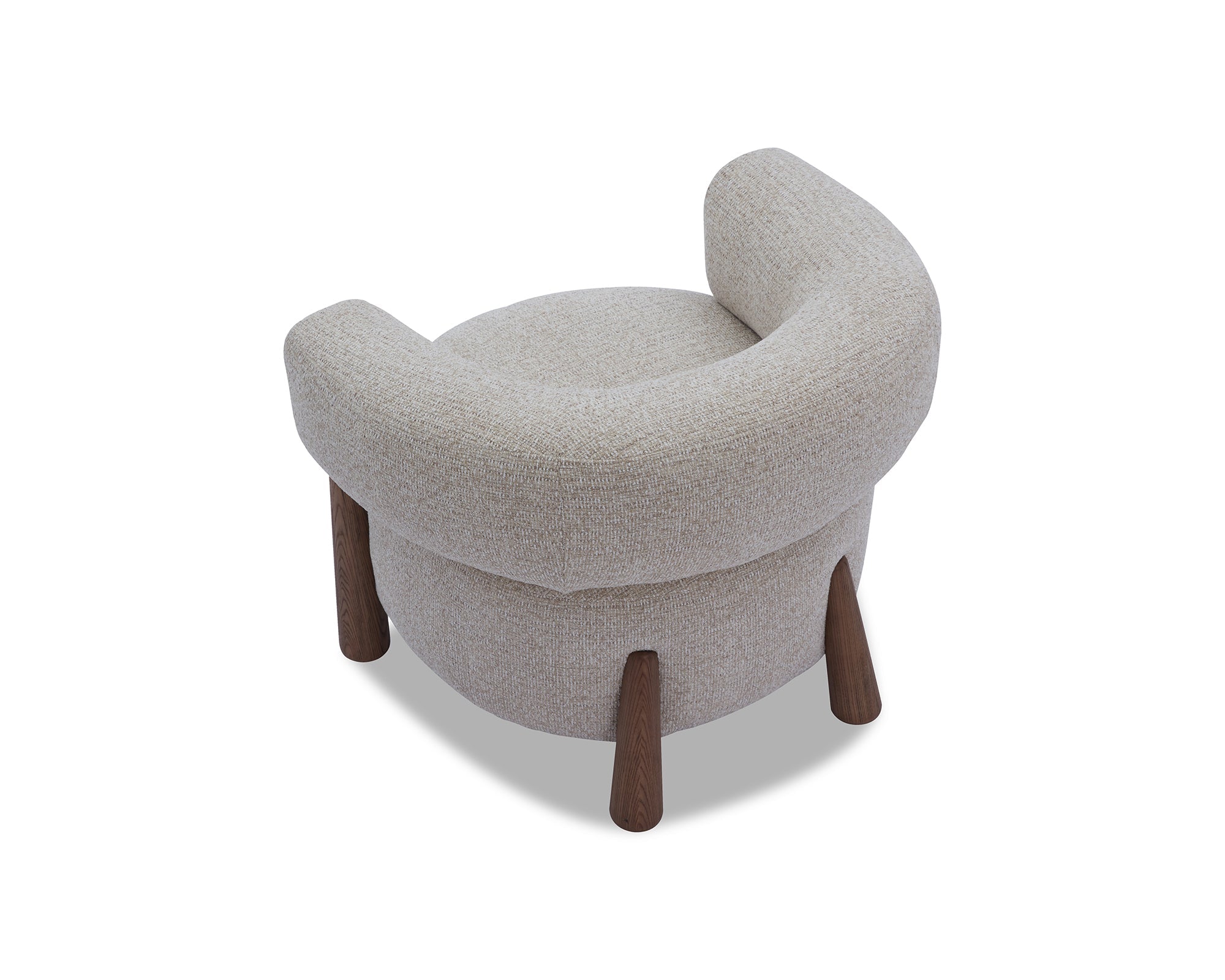 Civana Armchair - Nordic Sand & Mid Brown