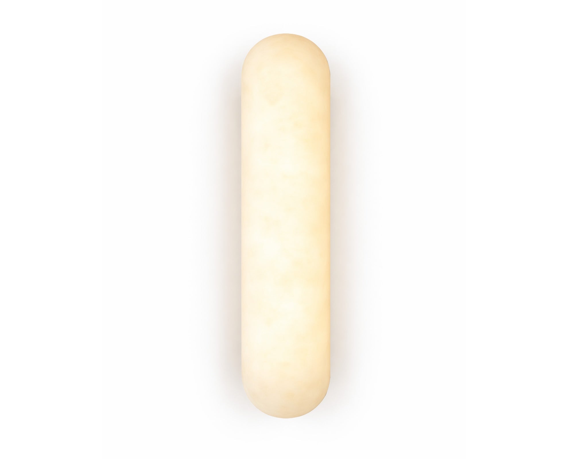 Alura IP44 Wall Light - Alabaster & Brushed Brass