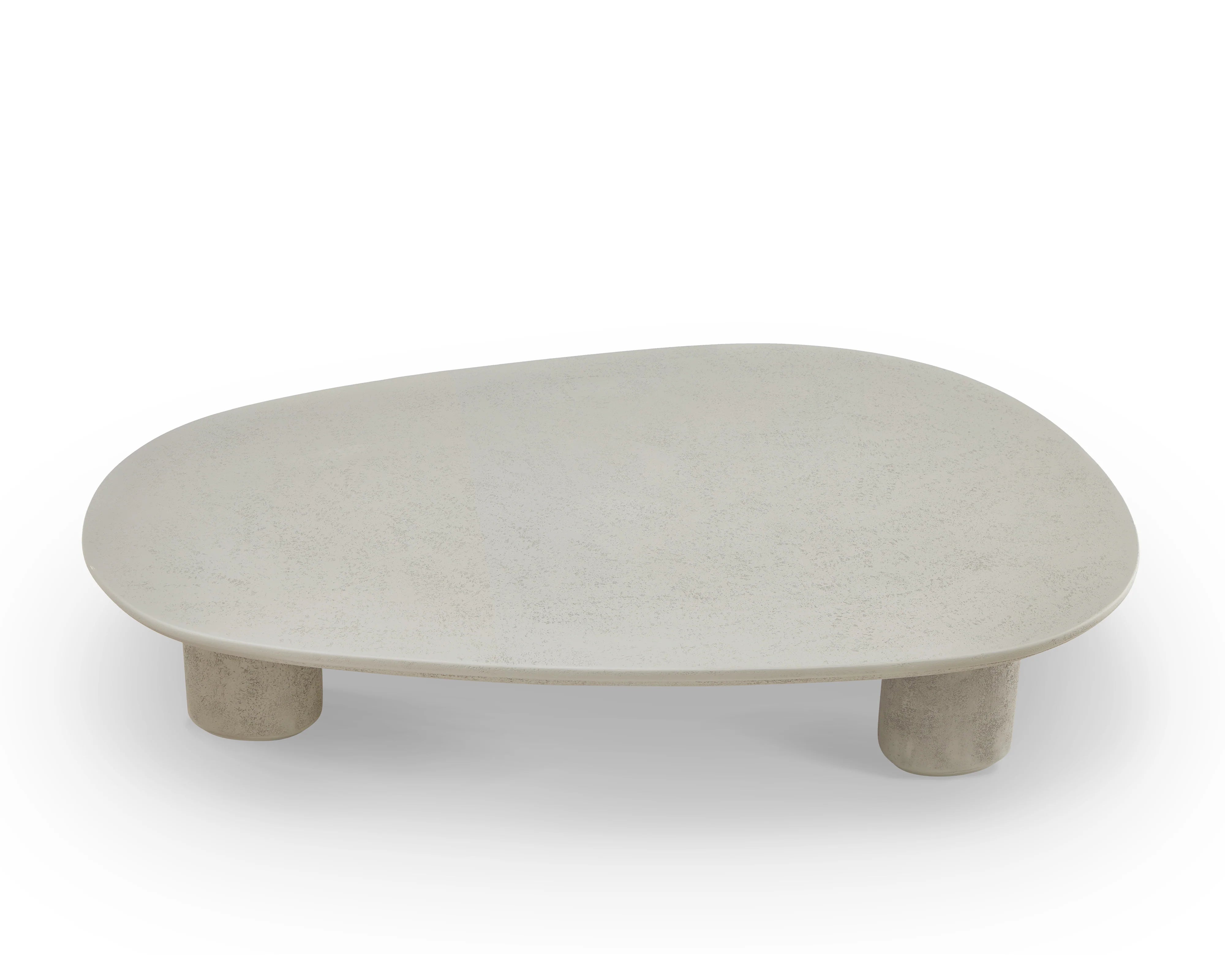 Veranda Limestone Abstract Coffee Table