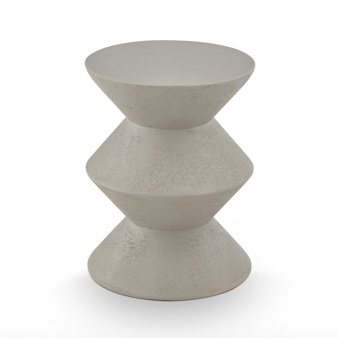 Zinda Limestone Side Table