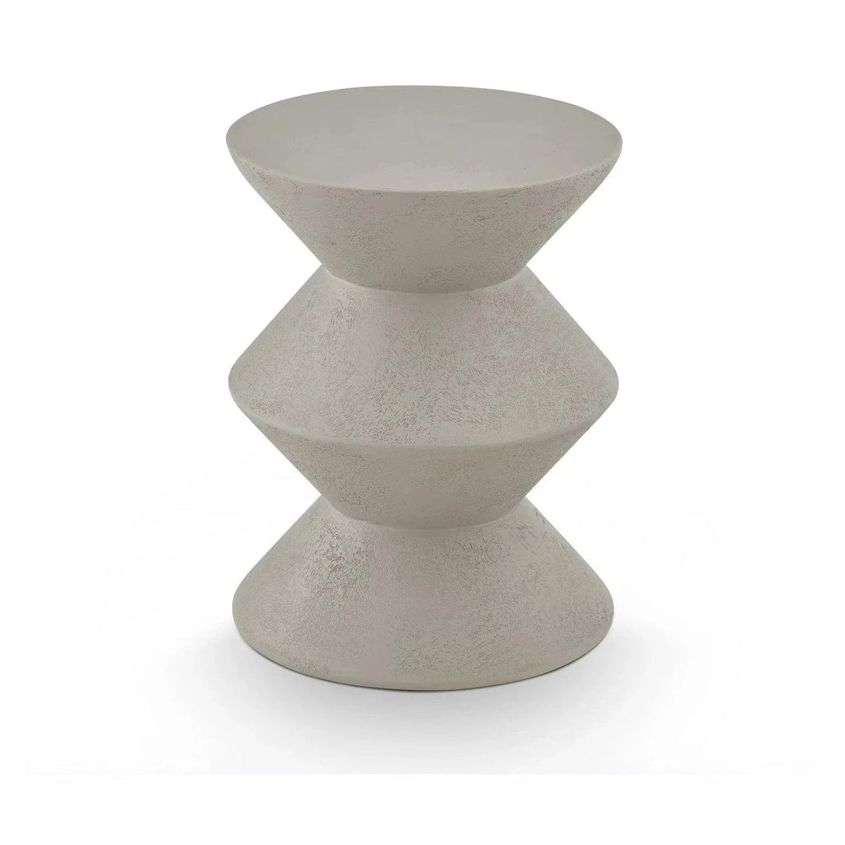 Zinda Limestone Side Table