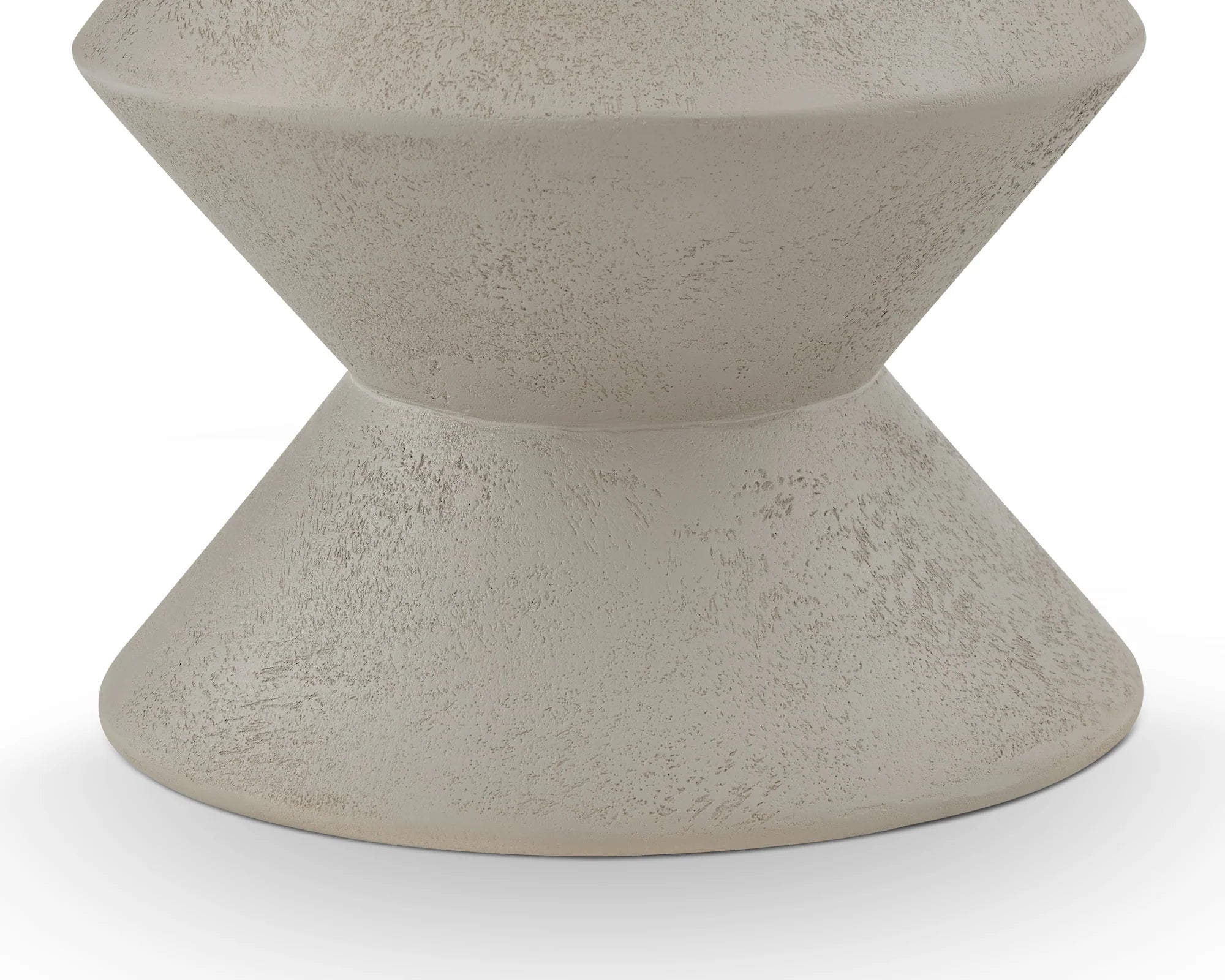 Zinda Limestone Side Table