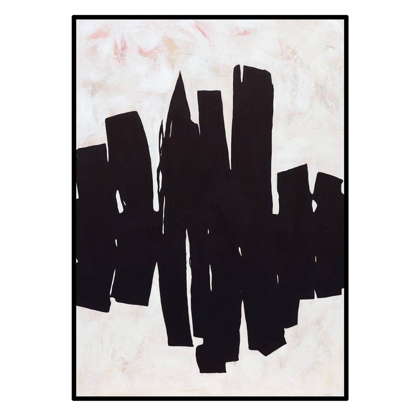 Abstract Composition XI Hand-Painted Canvas Wall Art