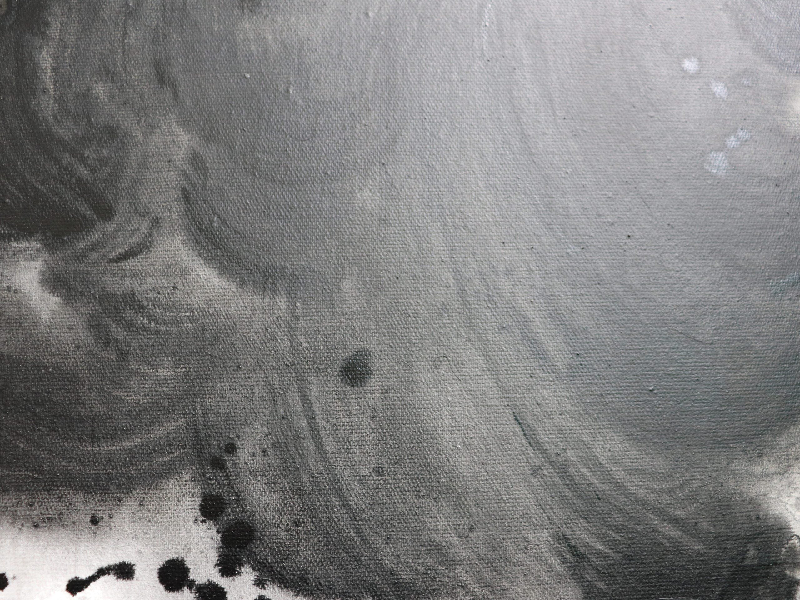 Set of 2 Abstract Wave Paintings