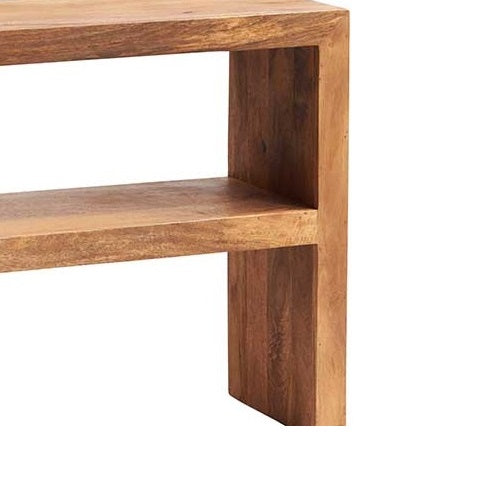 Canterbury Natural Mango Wood Console Table