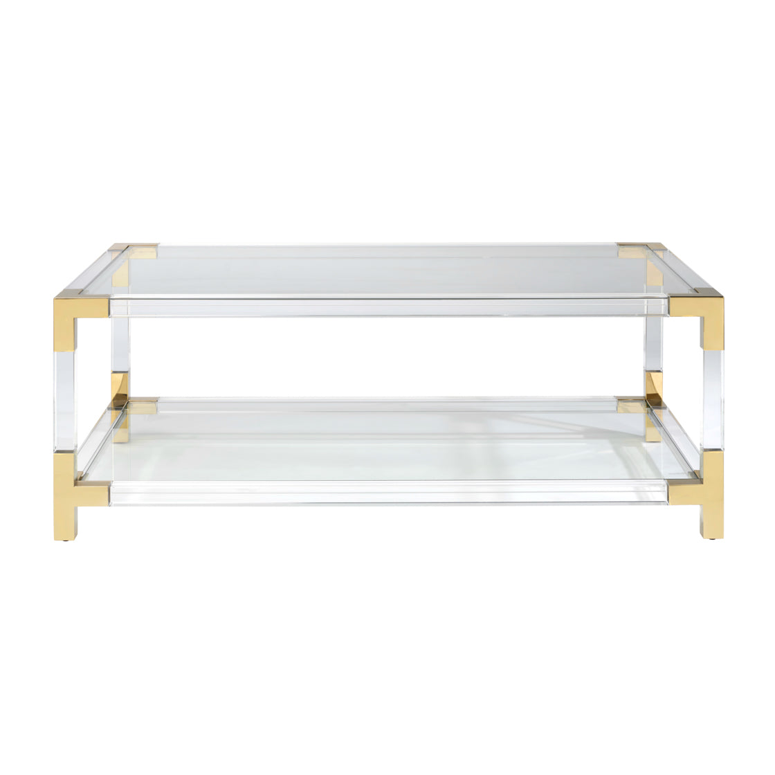 Amangiri Clear Acrylic Rectangle Coffee Table