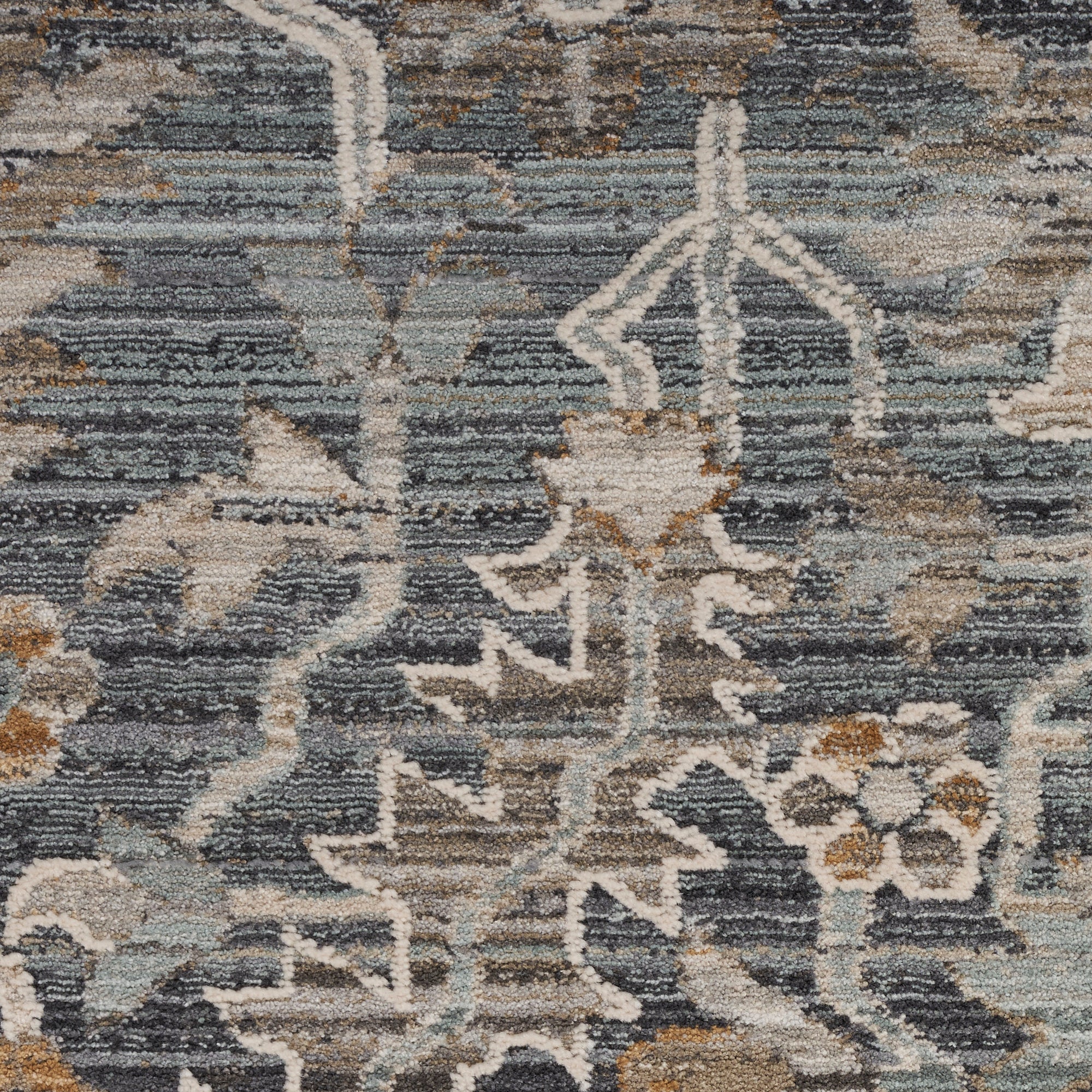 Nourison Lynx LNX02 Navy Multicolour Rug