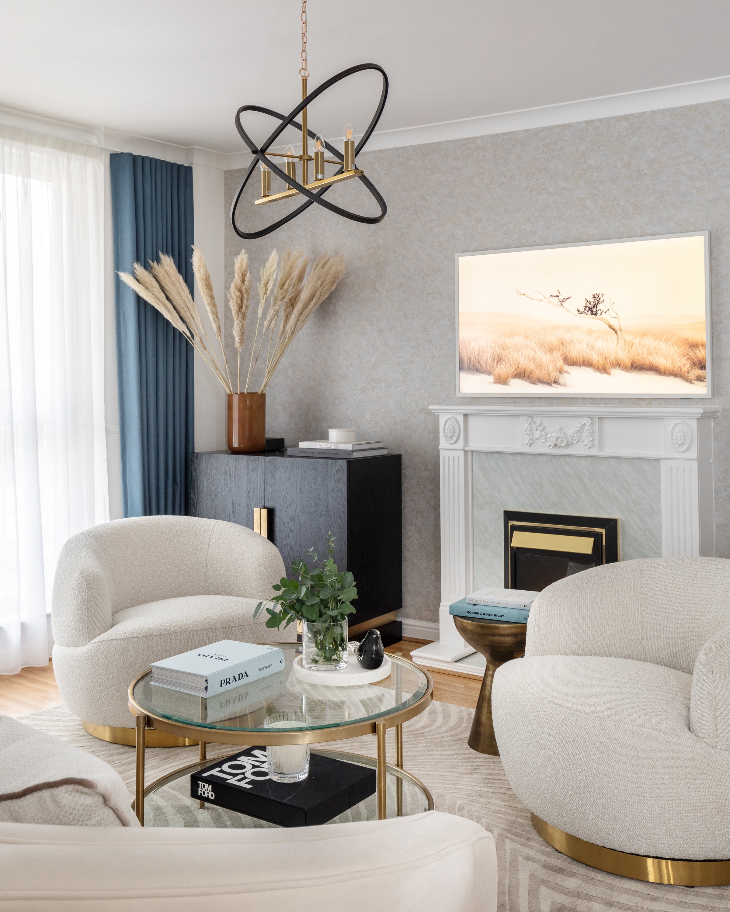 Vitale Armchair - Boucle Sand