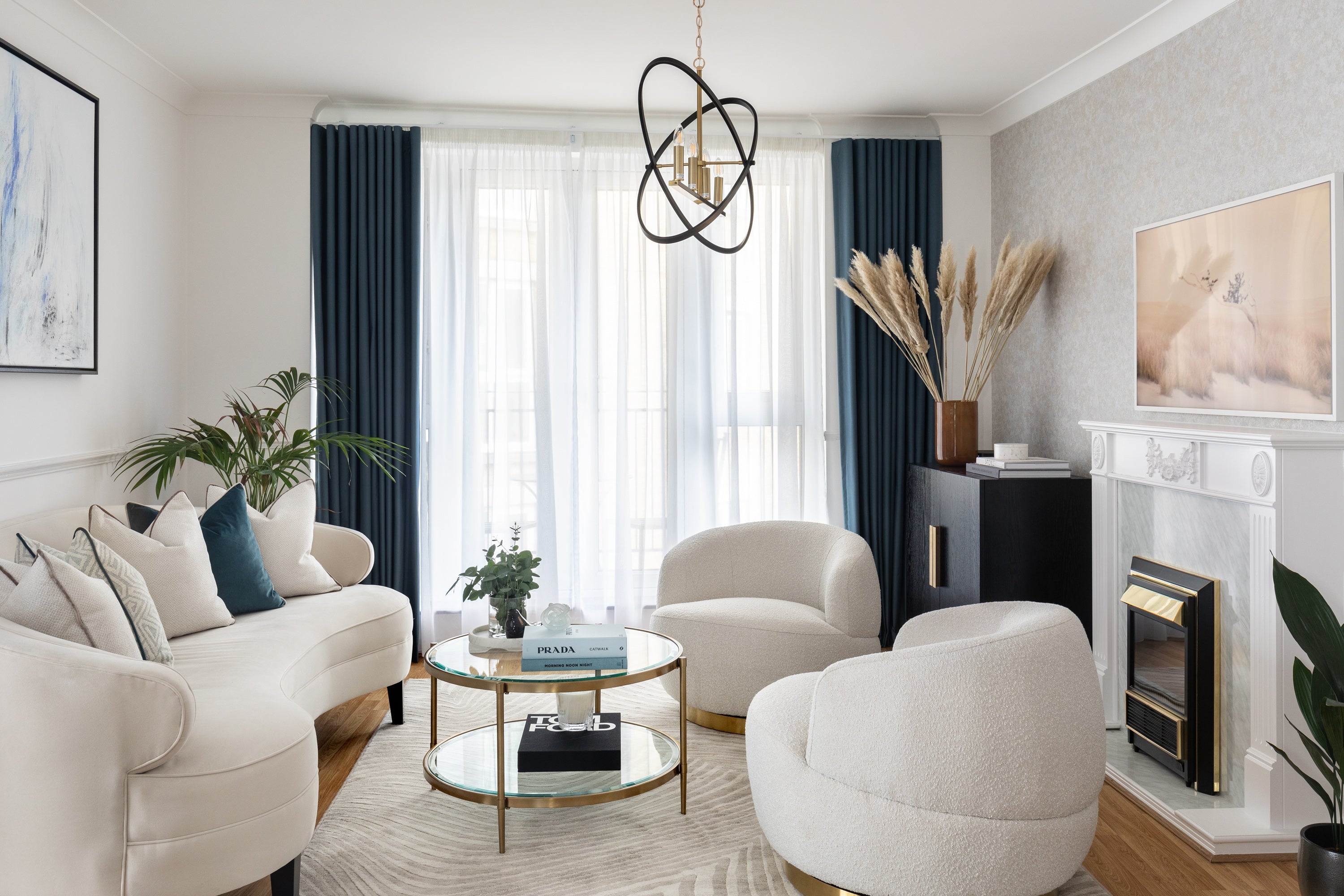 Vitale Armchair - Boucle Sand