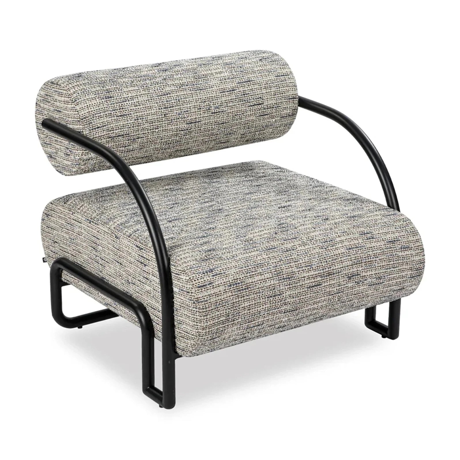 Compo Sherpa Grey Chenille Armchair