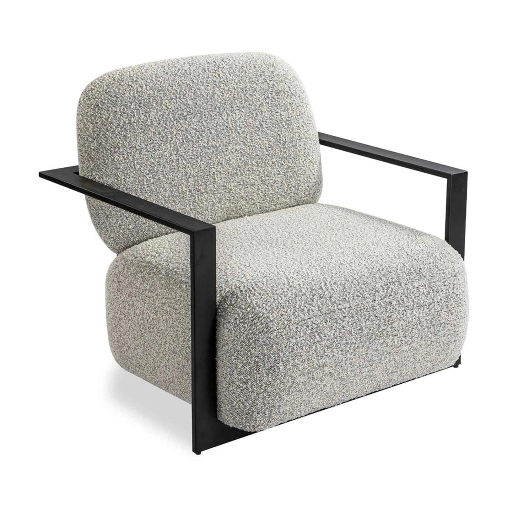 Archivolto Whisk Grey Boucle Armchair