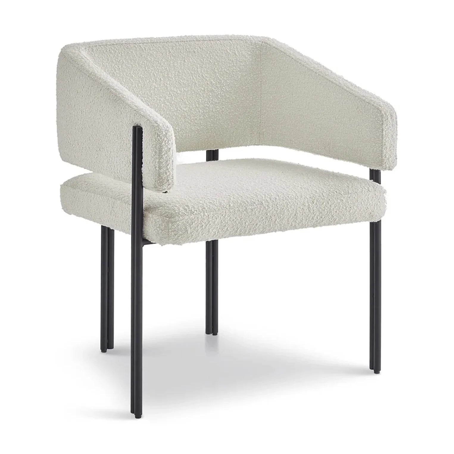 Tatler Sand Cream Boucle Dining Chair