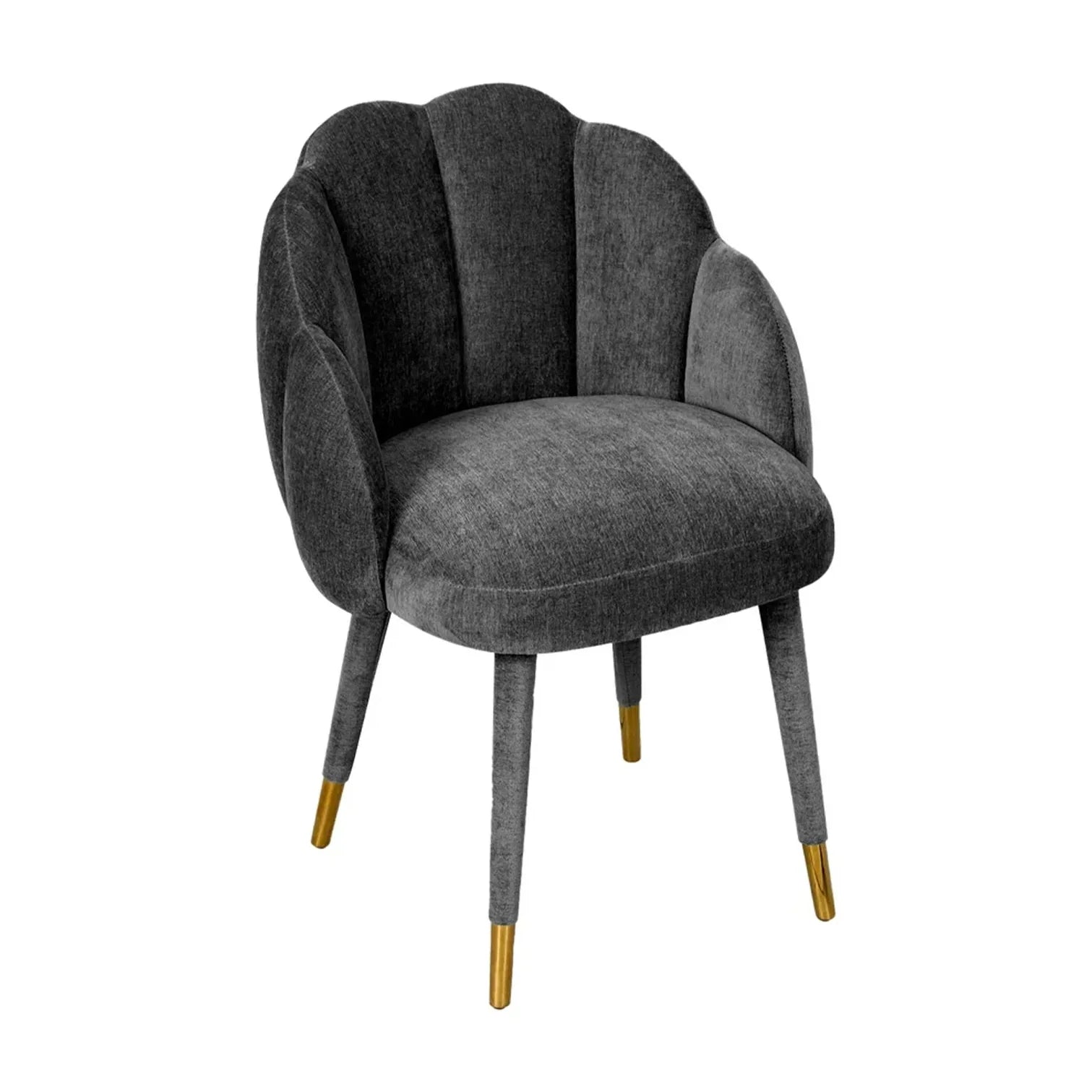 Mina Sysley Chalk Velvet Dining Chair