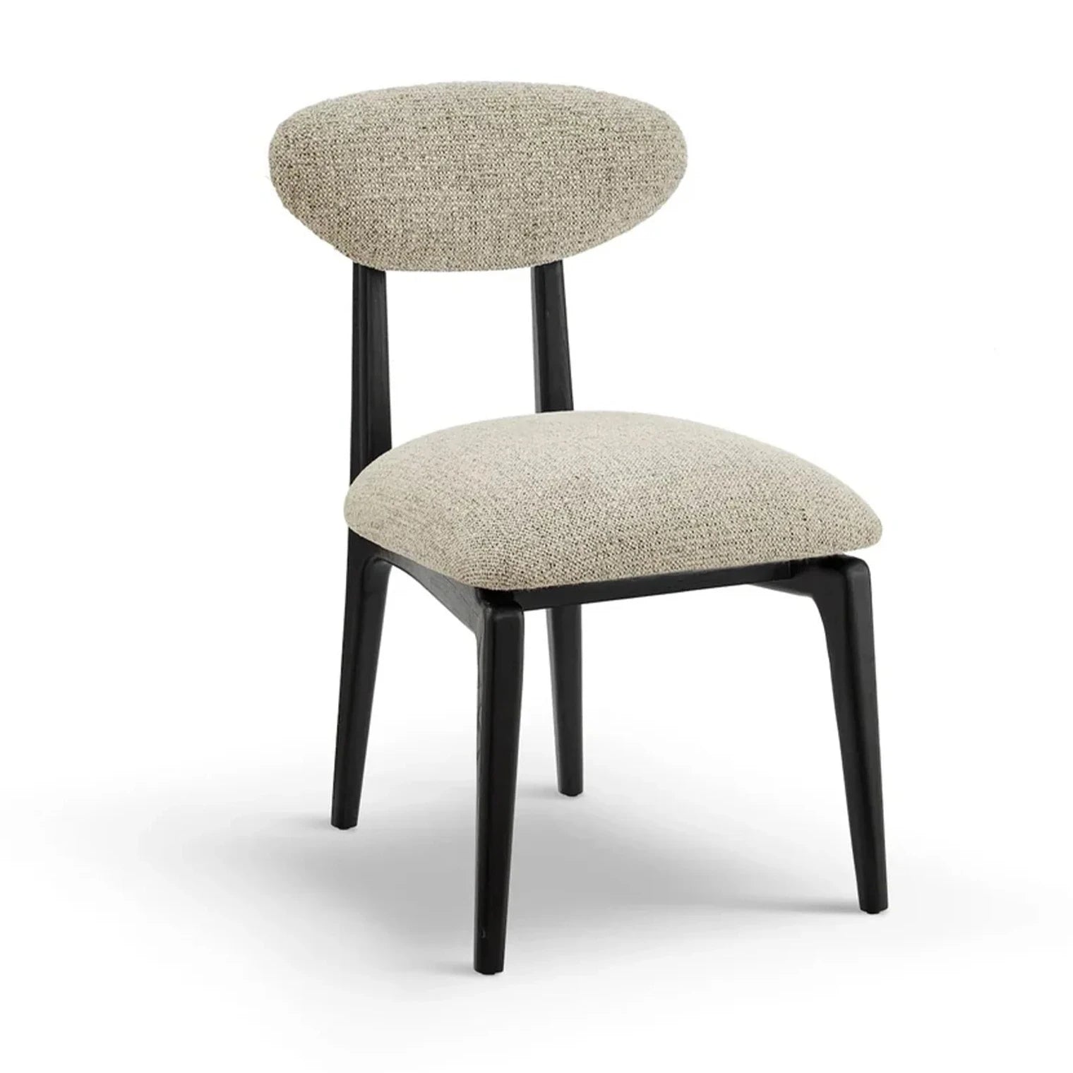 Maja Colmer Silver Grain Linen Look Dining Chair