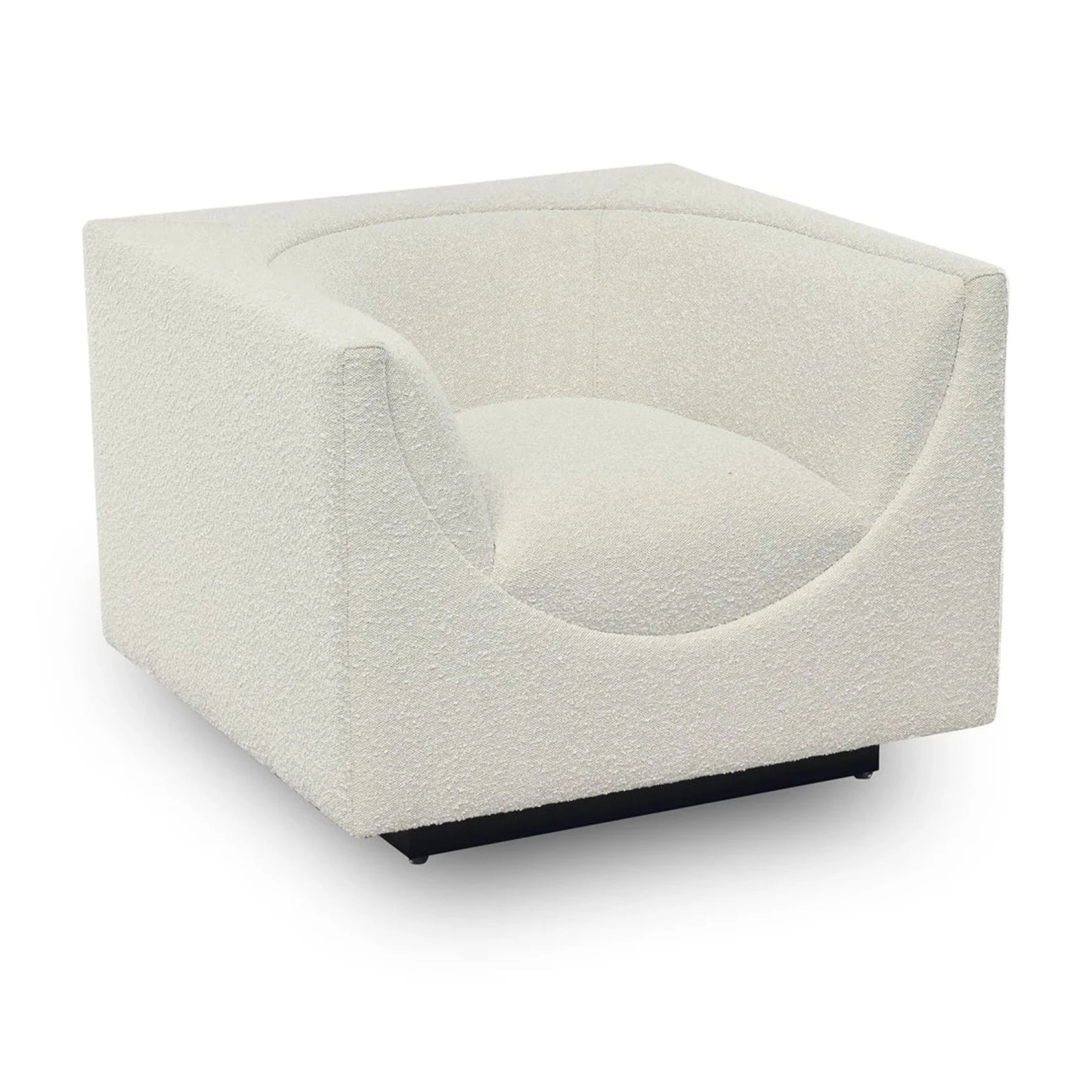 Era Sand Cream Boucle Armchair