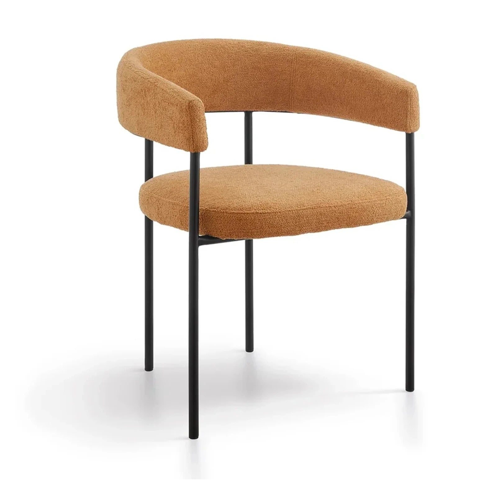 Katania Lander Ochre Chenille Dining Chair