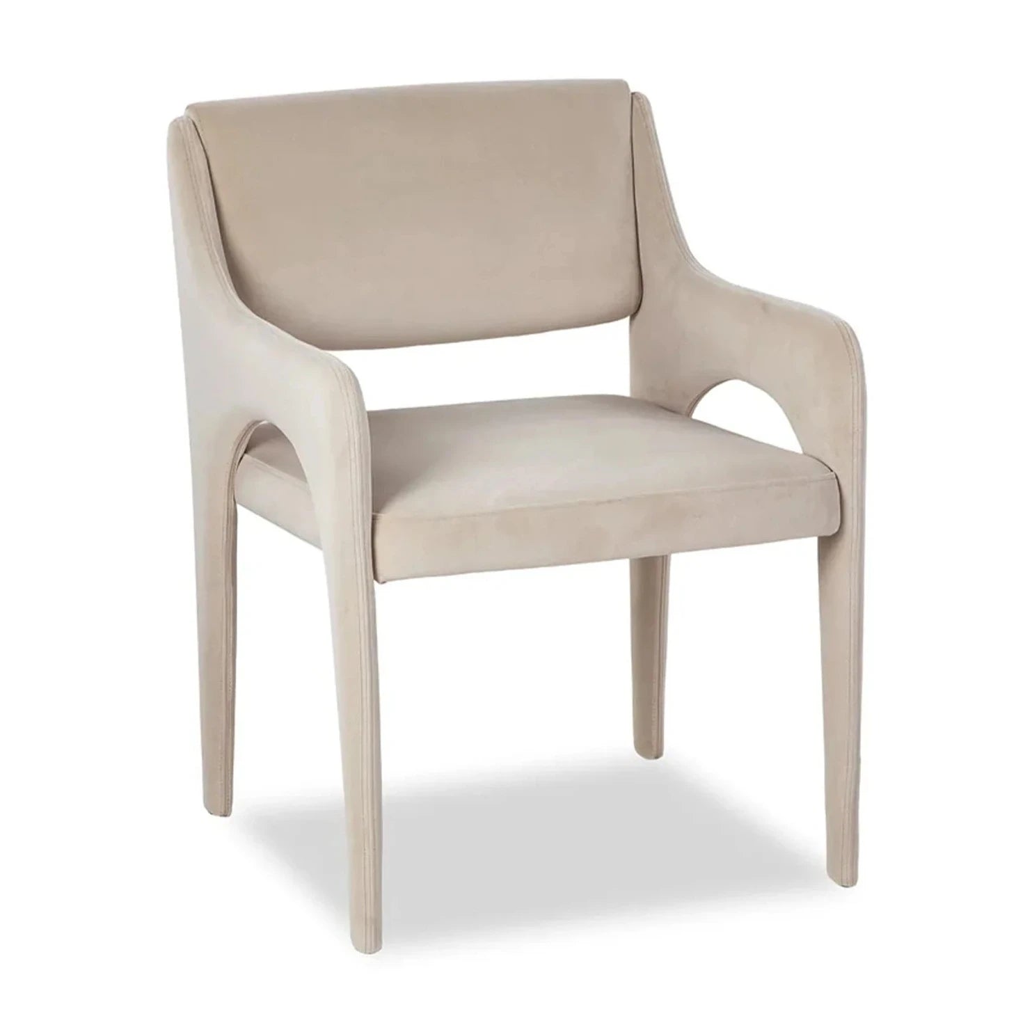 Godard Kaster II Pebble Velvet Dining Chair