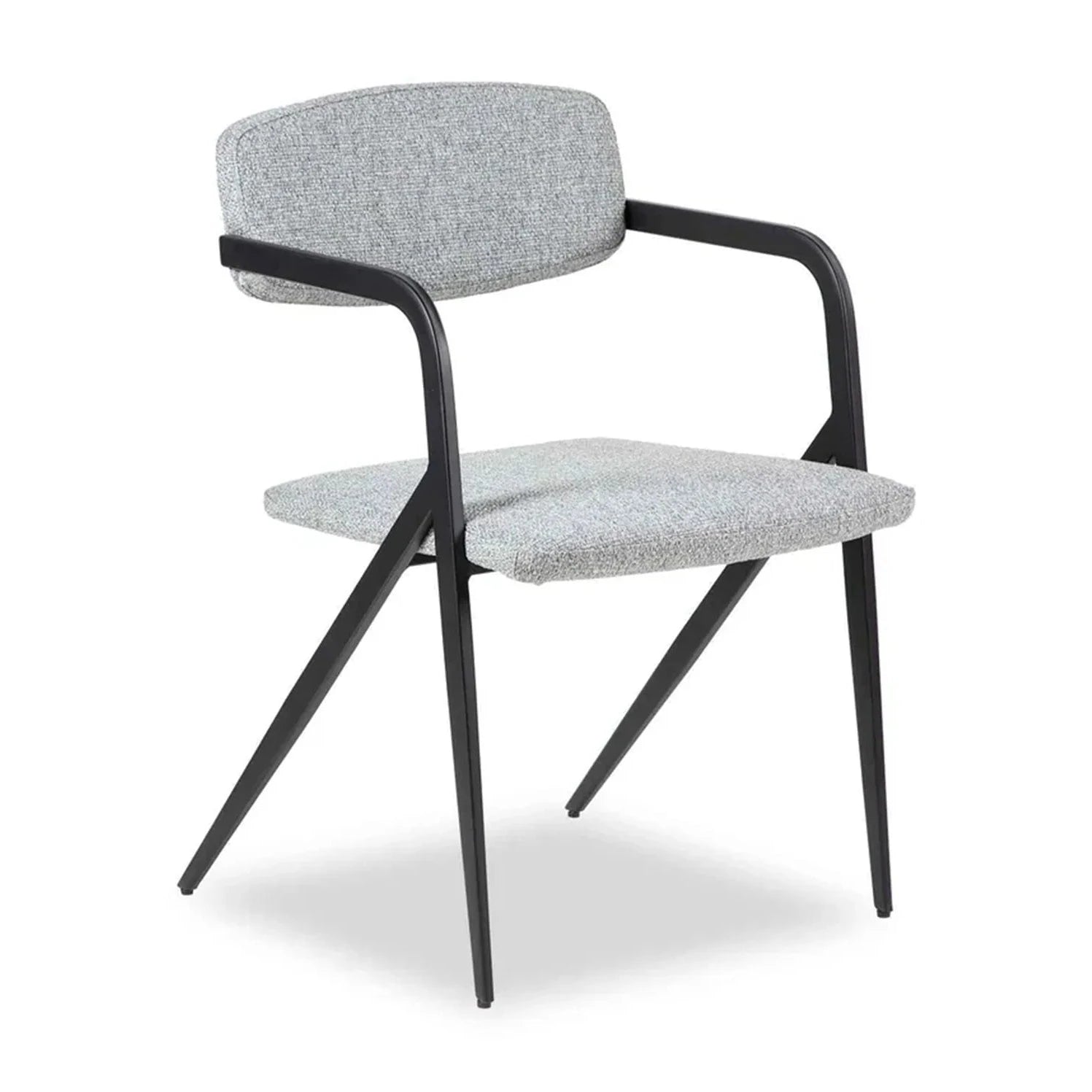 Alpar Emporio Grey Linen Look Dining Chair