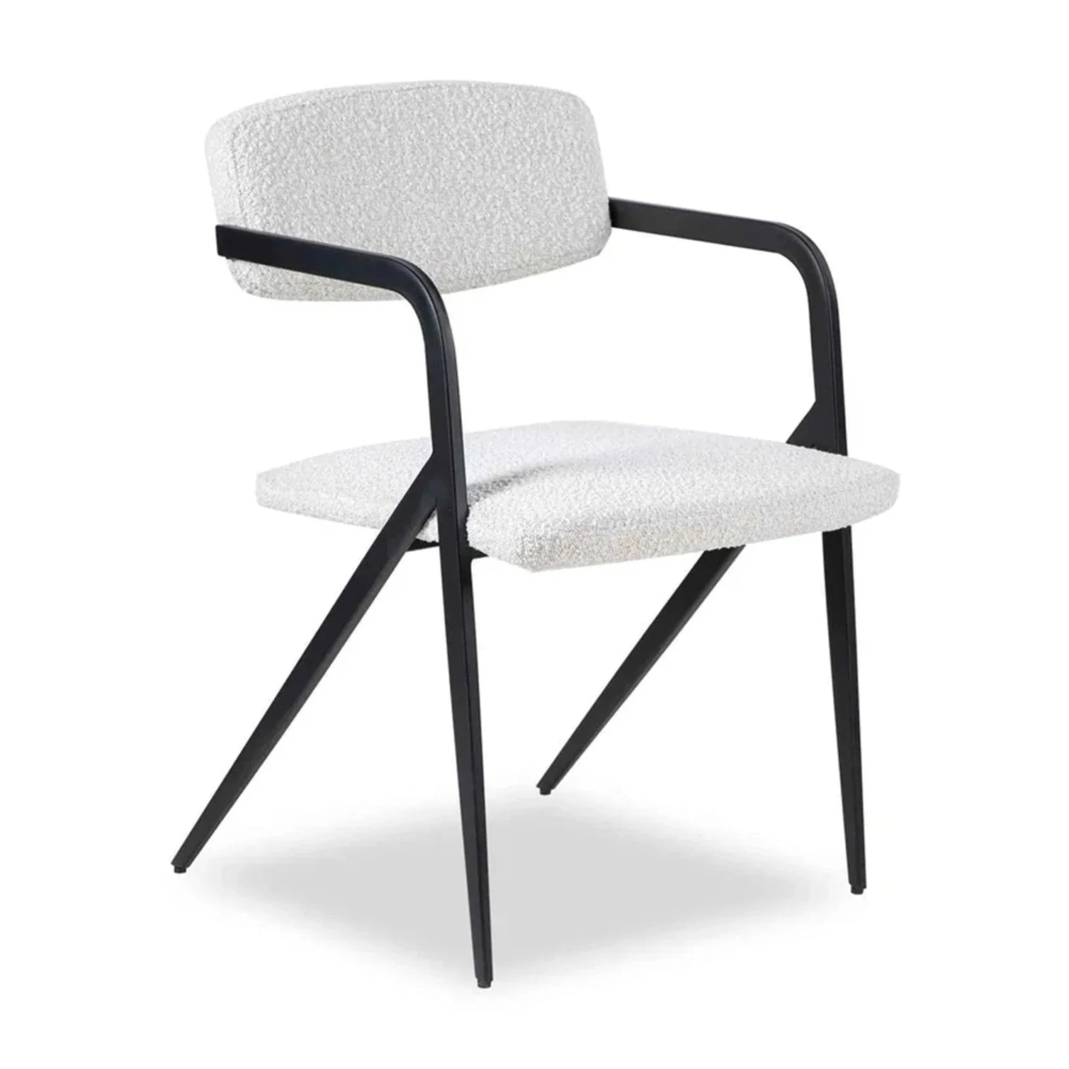 Alpar Sand Cream Boucle Dining Chair