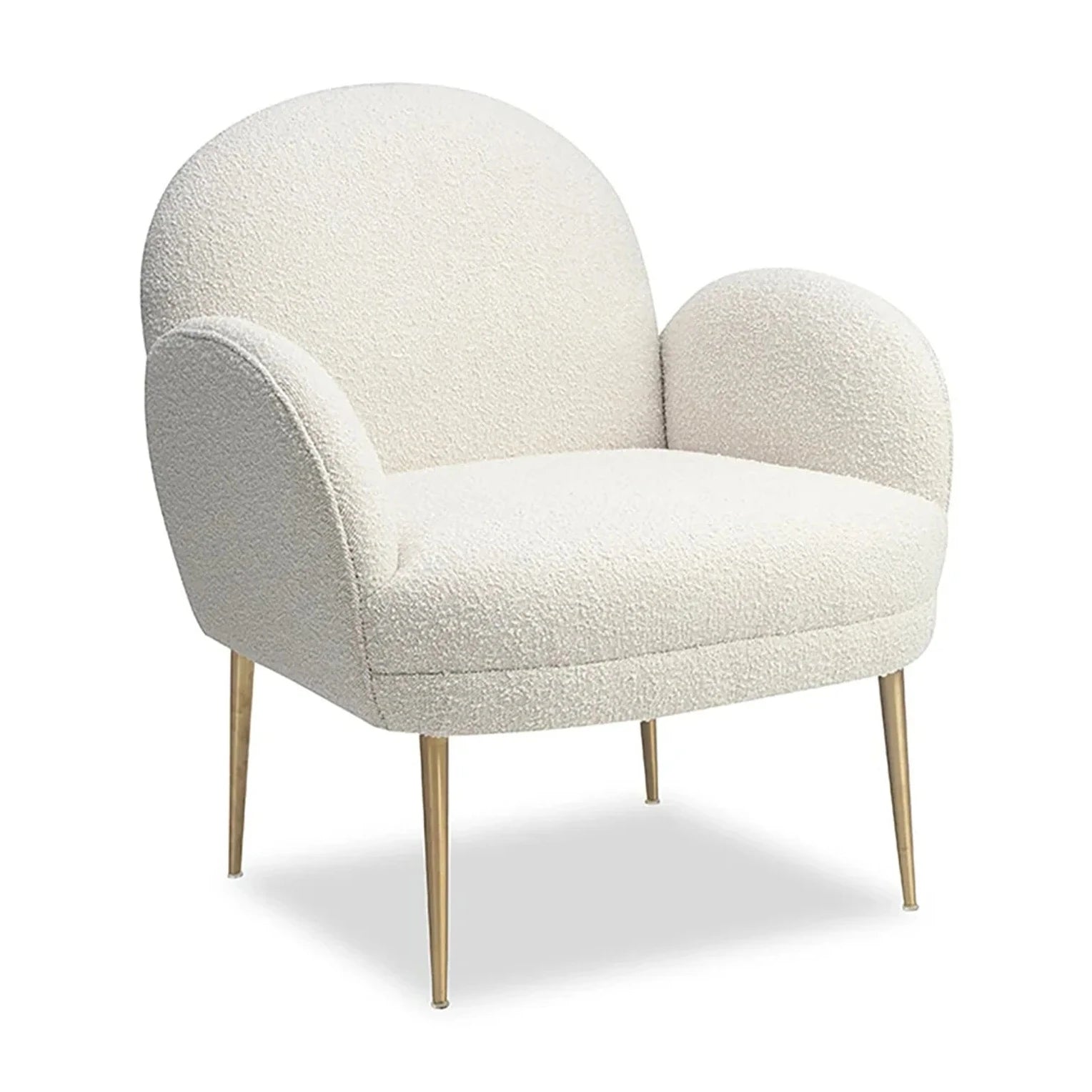 Gil Sand Cream Boucle Armchair