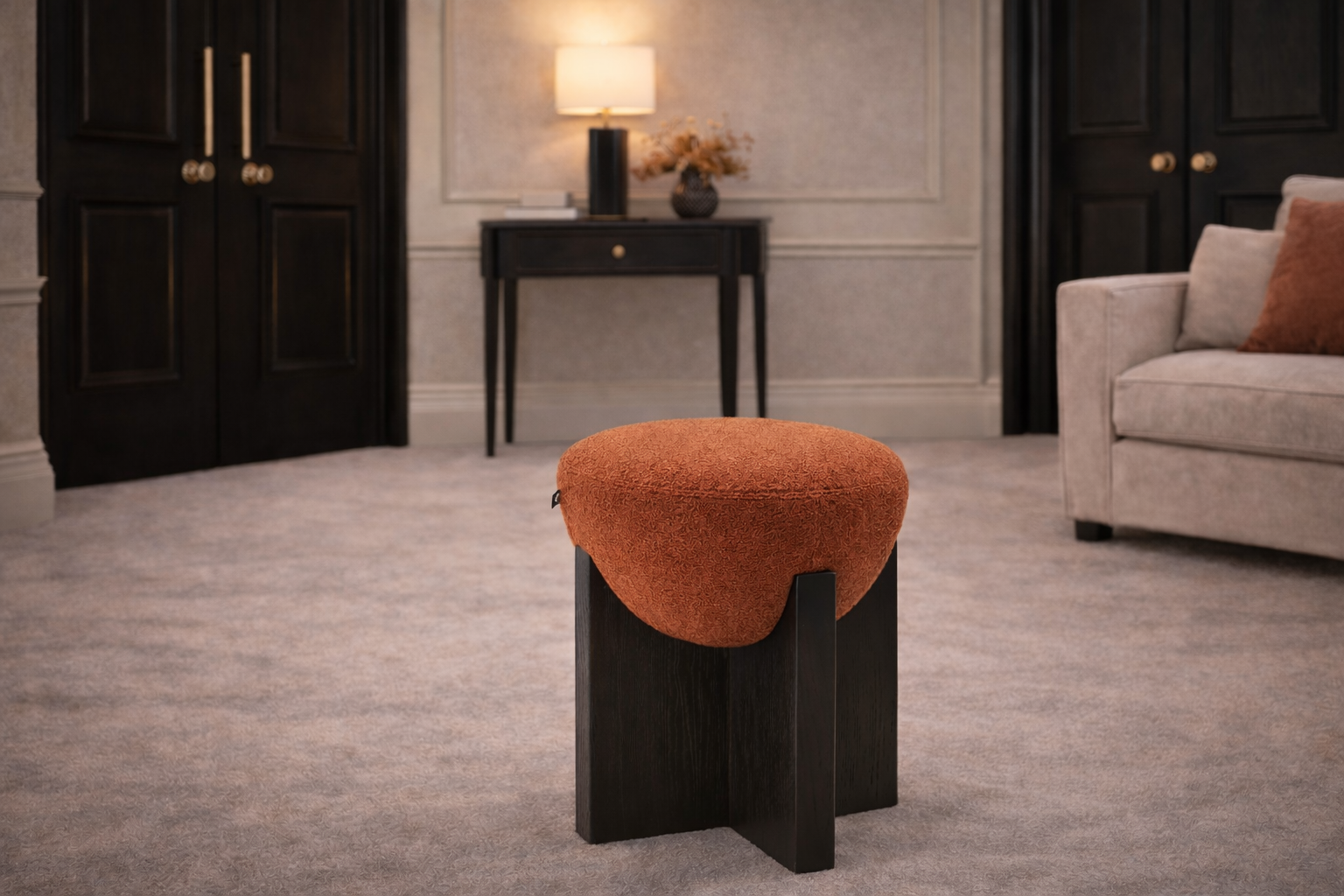 Larson Stool - Lander Rust