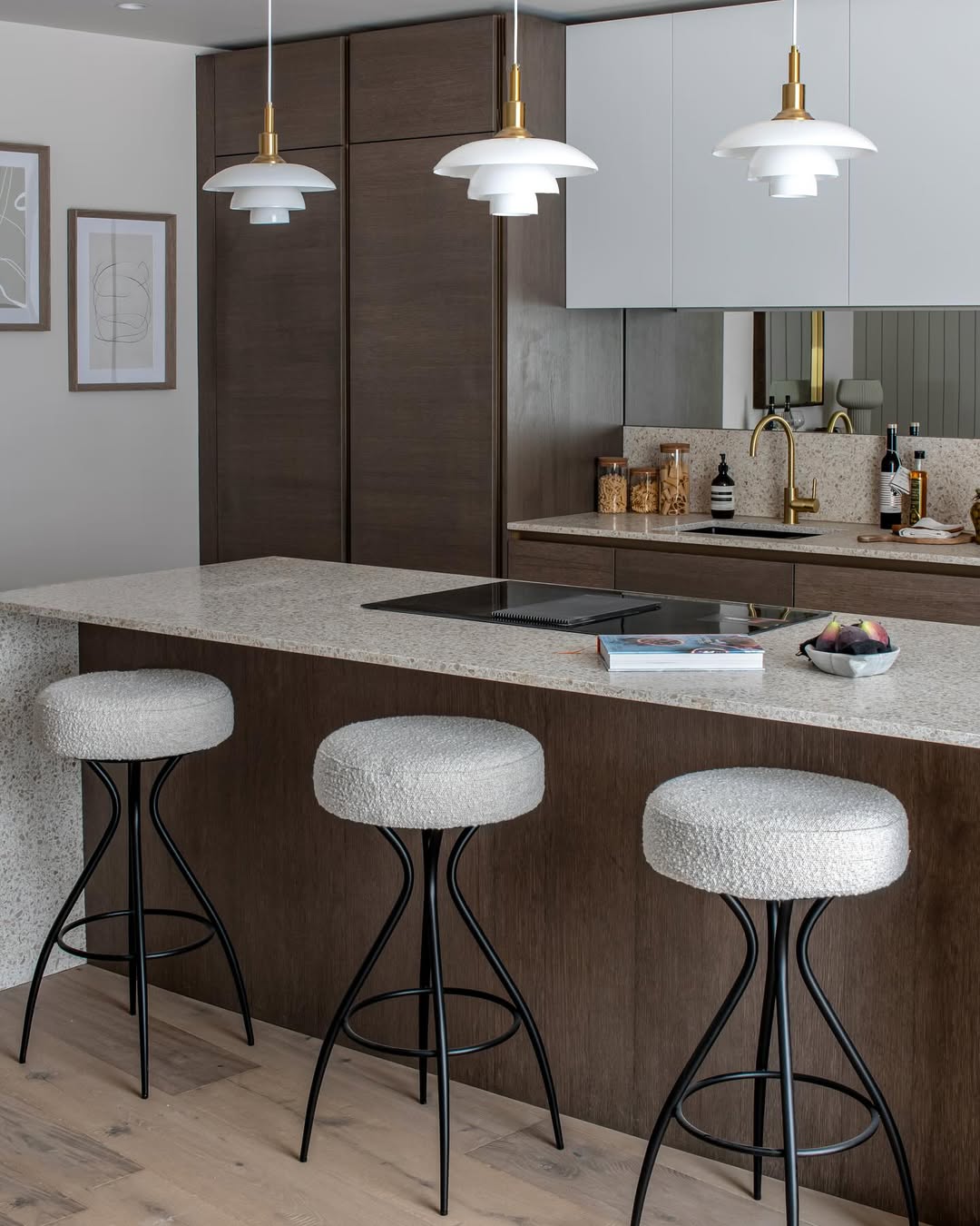 Hydra Bar Stool - Dexter Sparkle Stone