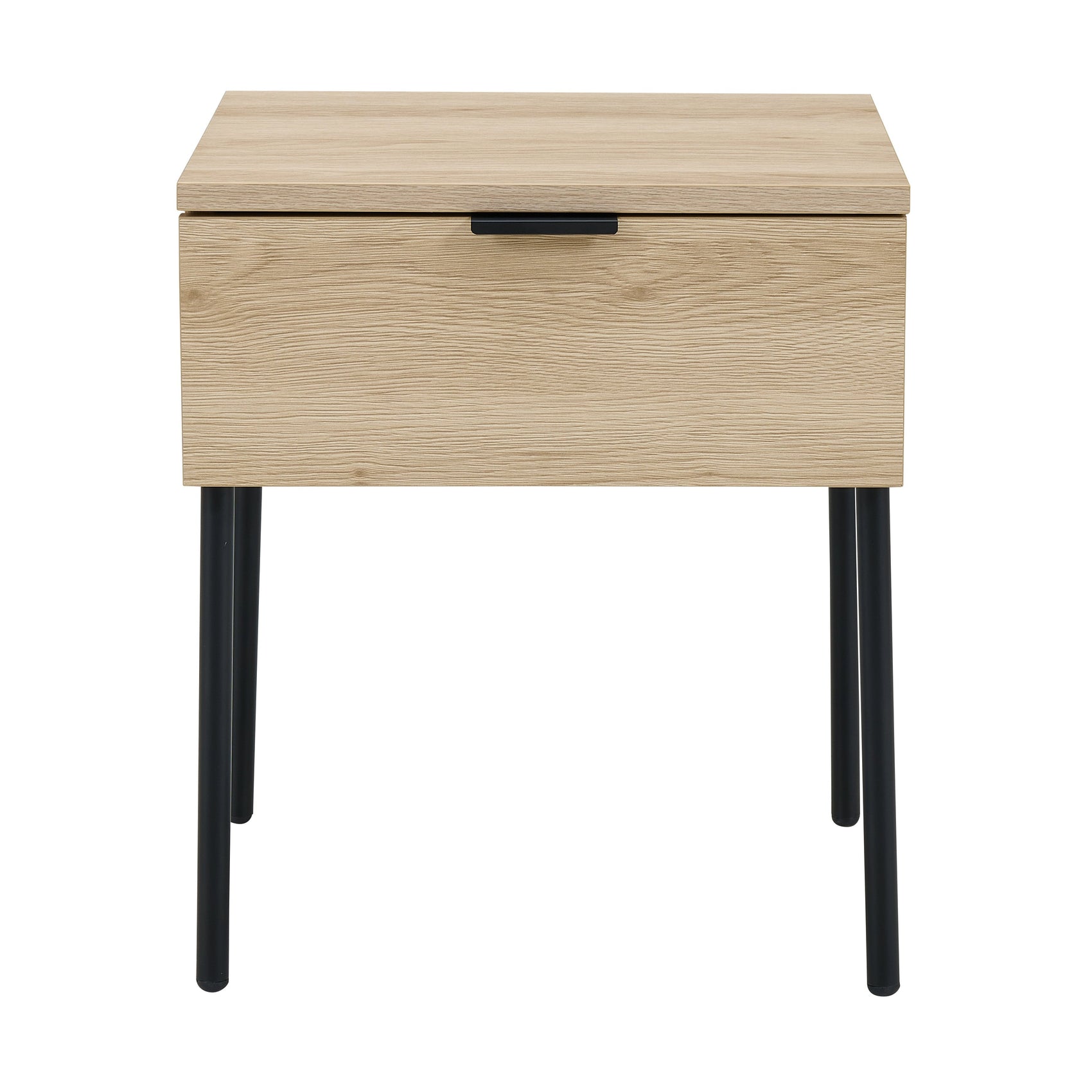 Luna Natural Wood Bedside Table