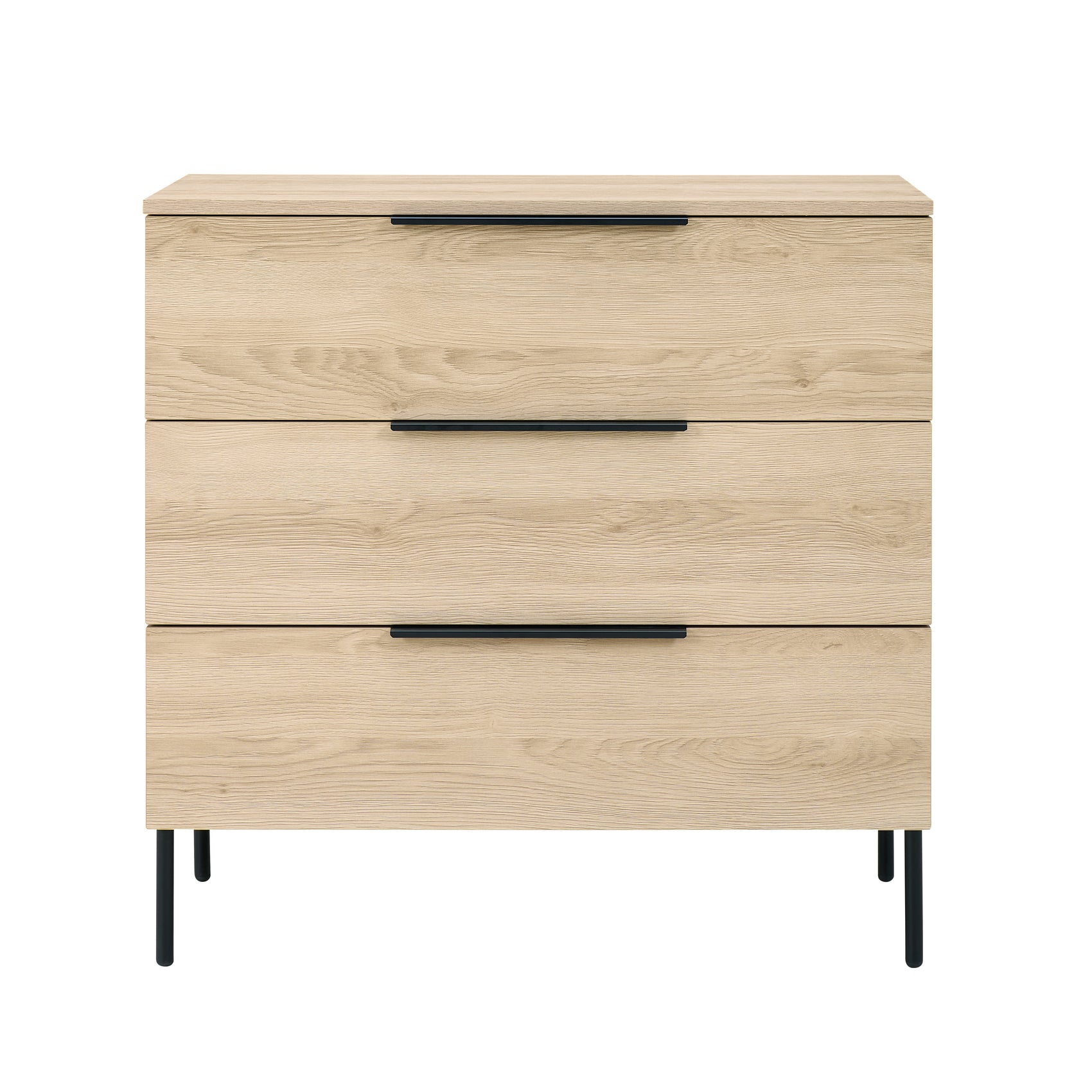 Luna Natural Wood Chest of Drawers