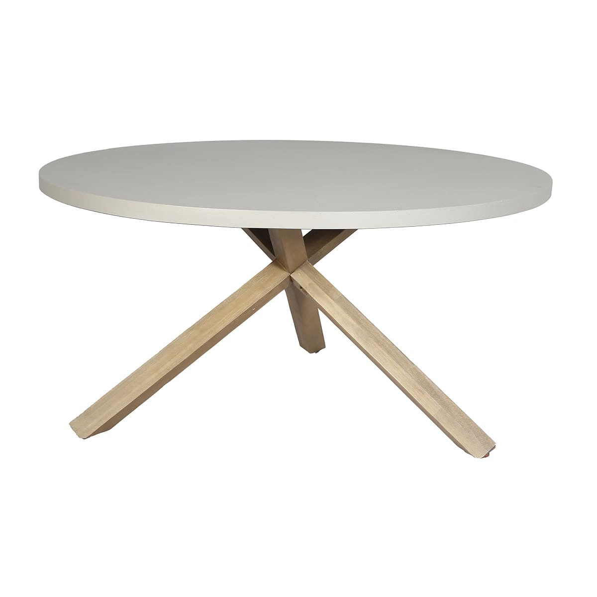 Maze Martinique Acacia Wood Light Brown Rope Outdoor Dining Set | 4 Seater