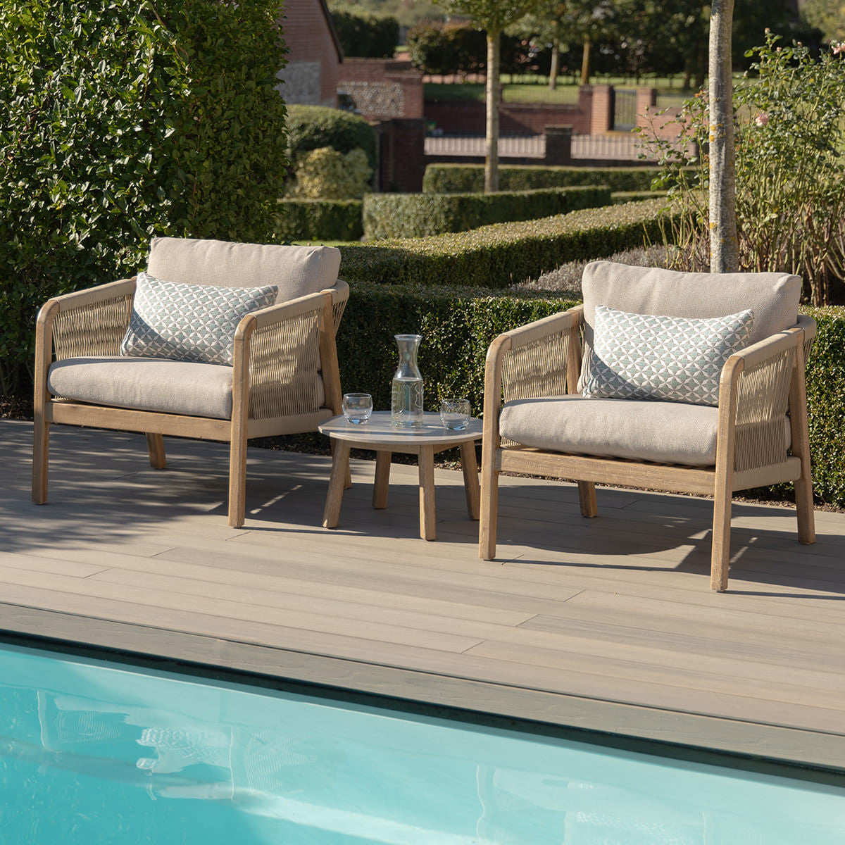 Martinique Light Brown Lounge Set