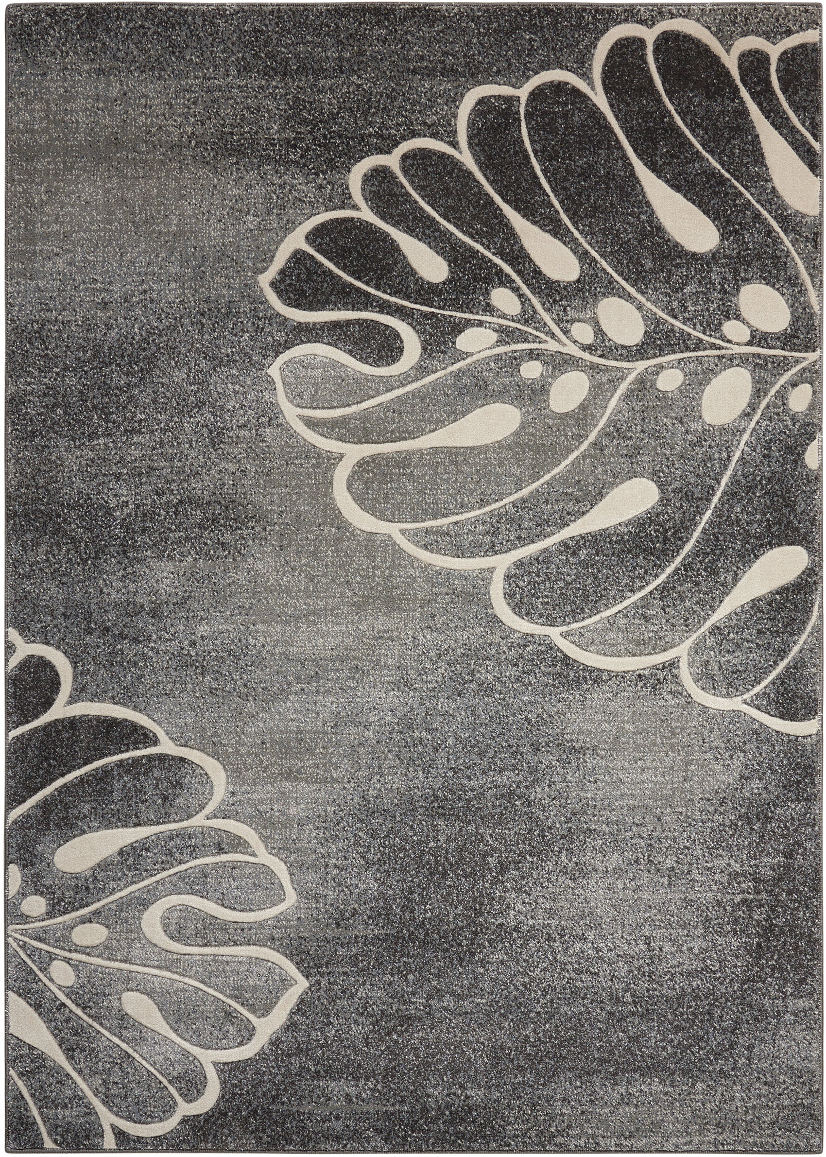 Nourison Maxell MAE04 Grey Rug