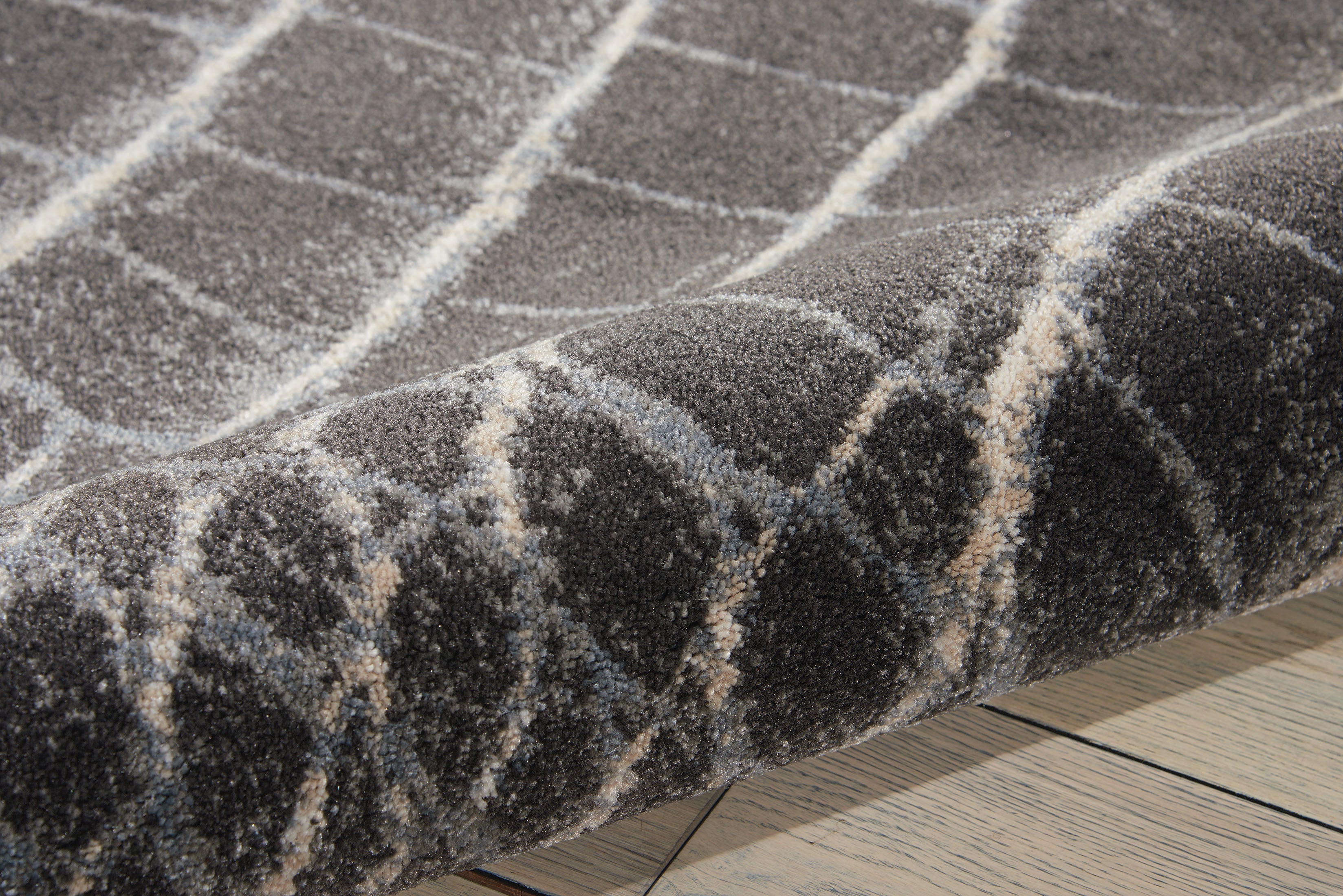 Nourison Maxell MAE09 Charcoal Rug