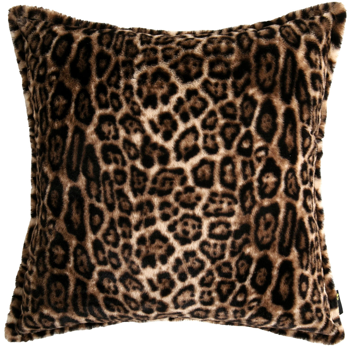 PM FAUX LEPOARD FUR WITH BLACK REV 50 X 50