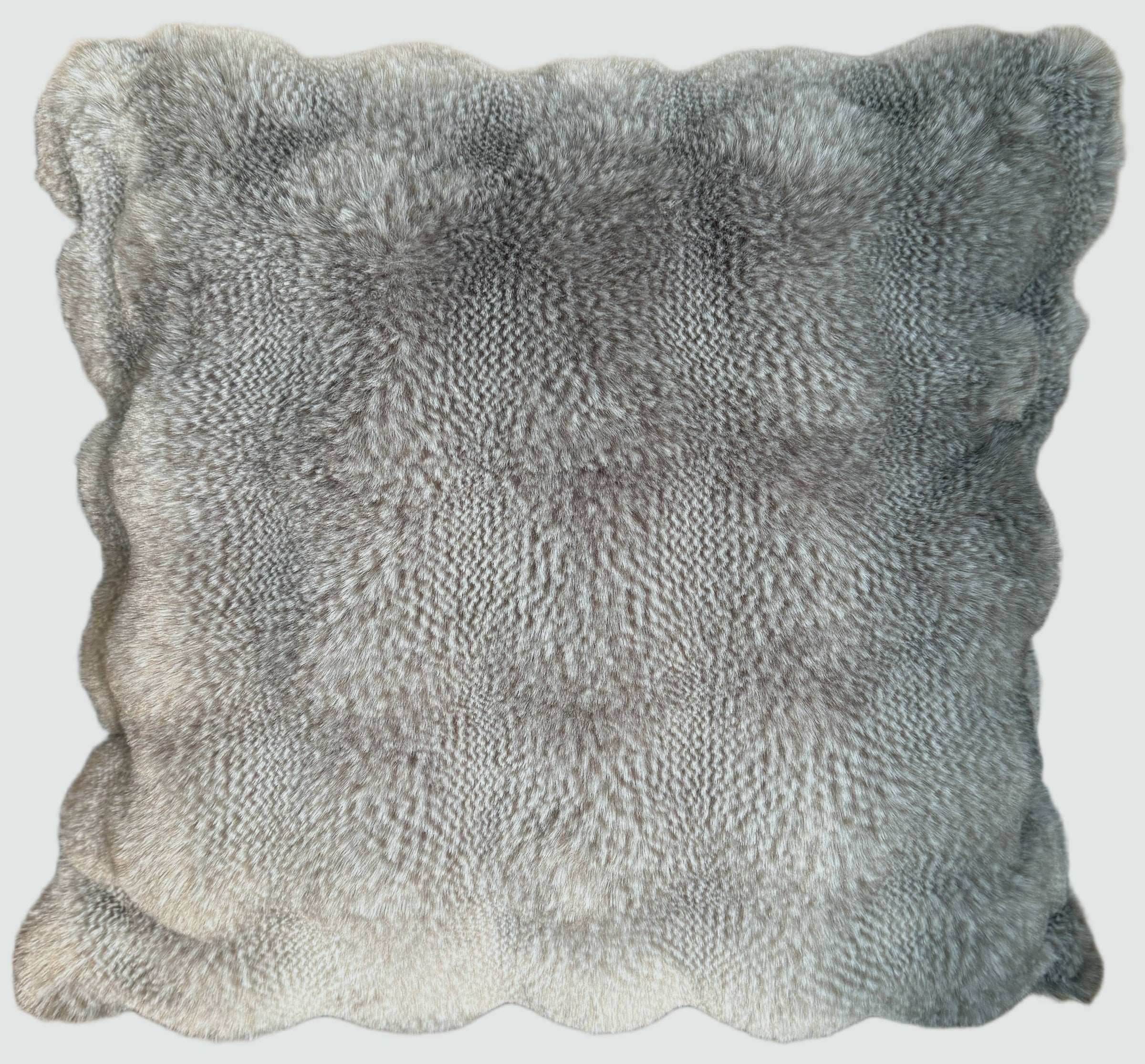 SOFT TEXTURED MINK MELANGE CUSHION 50 X 50