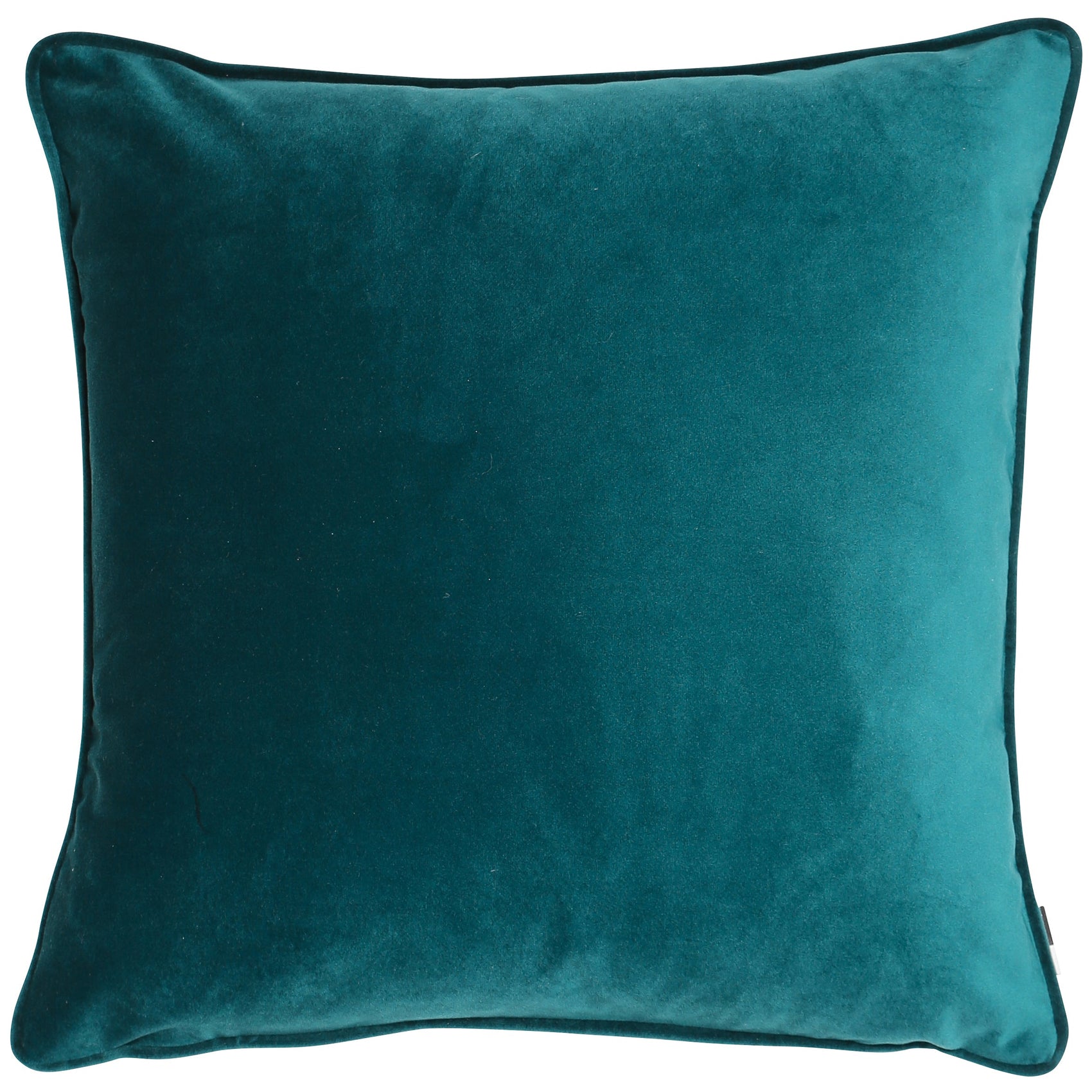 Malini Luxe Matt Velvet Teal Square Cushion 50x50