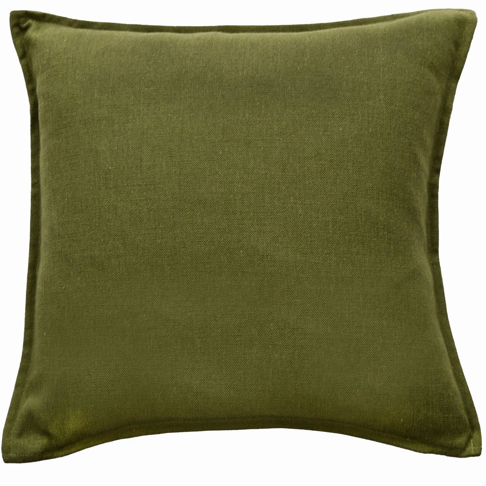 Malini Tia Olive Green Square Cushion 50x50