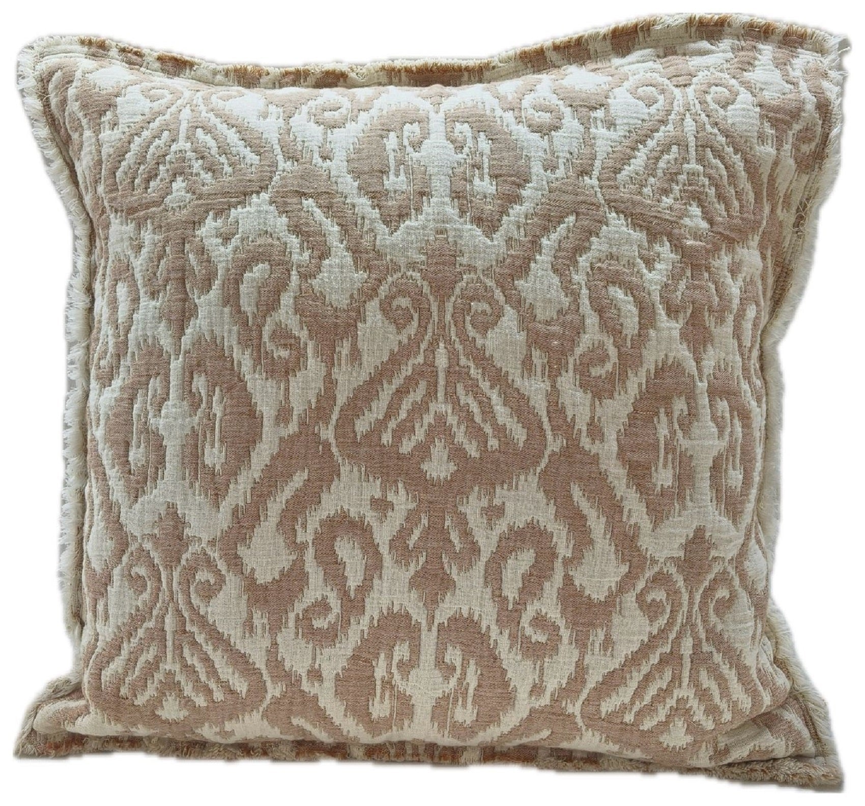 SOFT JAQUARD IKAT RUST50X50