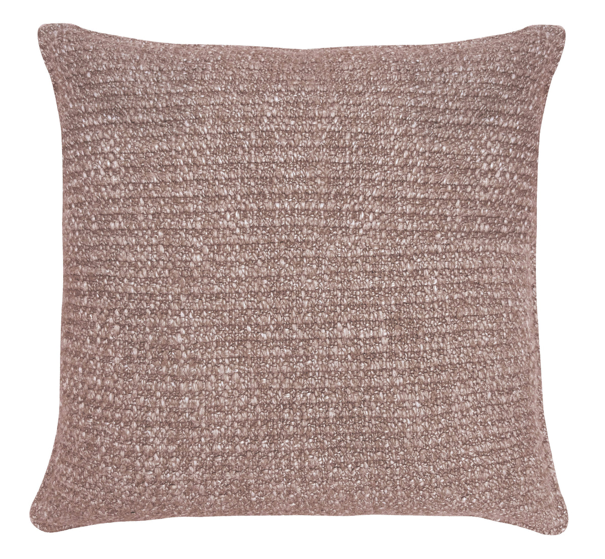 CHUNKY WASHED KNIT CHOC 50 X 50