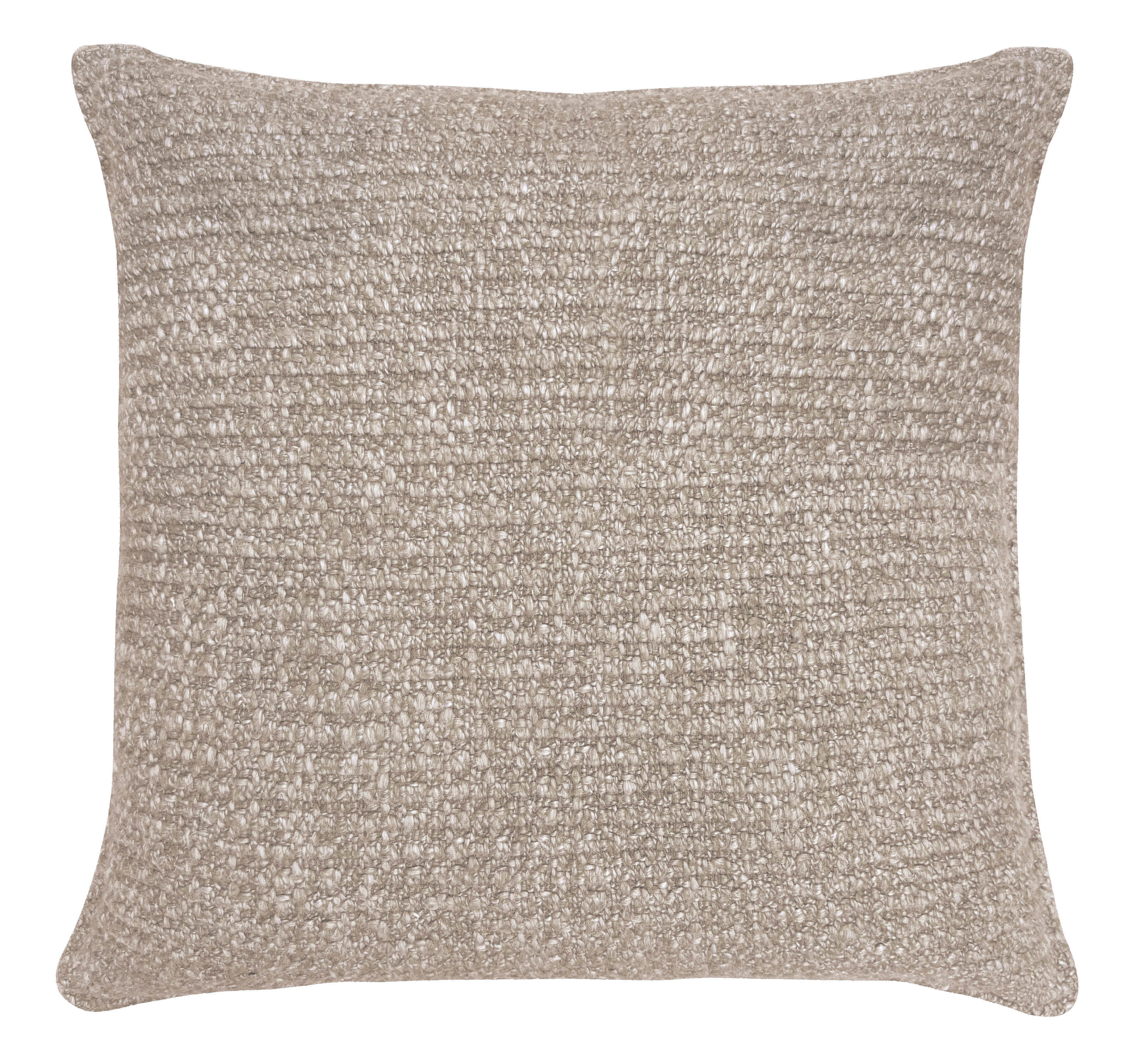 CHUNKY WASHED KNIT NATURAL 50 X 50