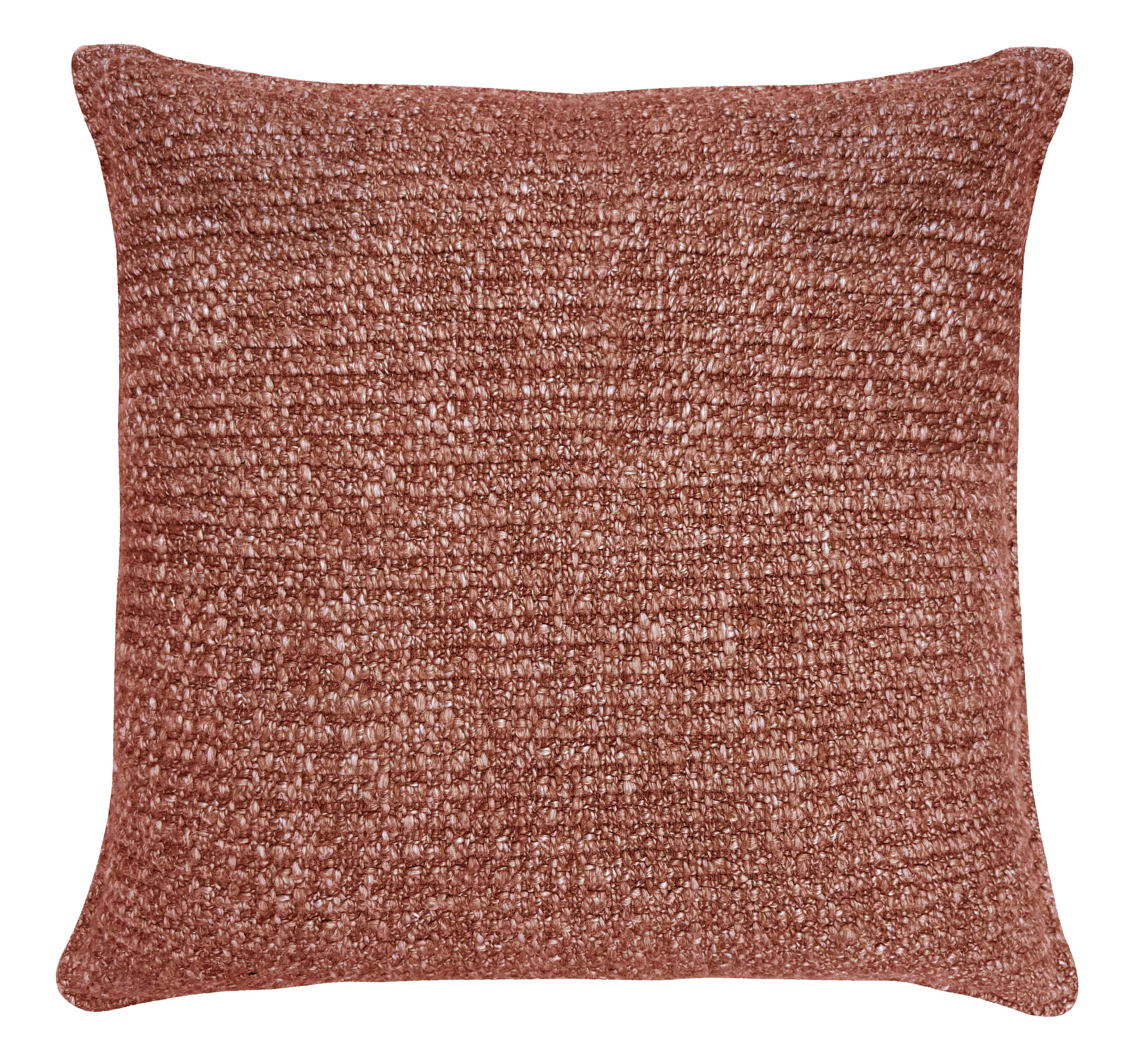 CHUNKY WASHED KNIT RUST 50 X 50
