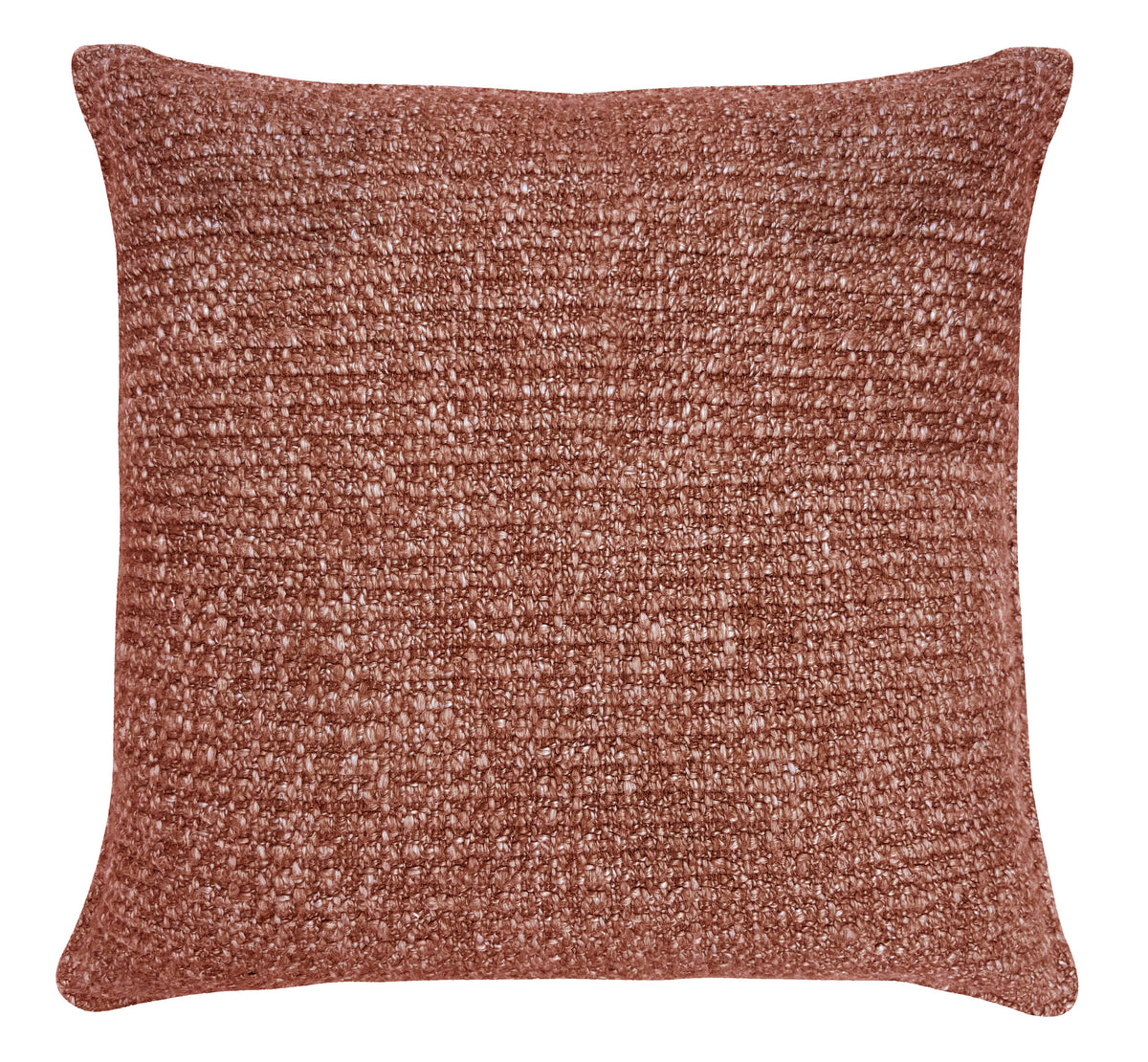 CHUNKY WASHED KNIT RUST 50 X 50