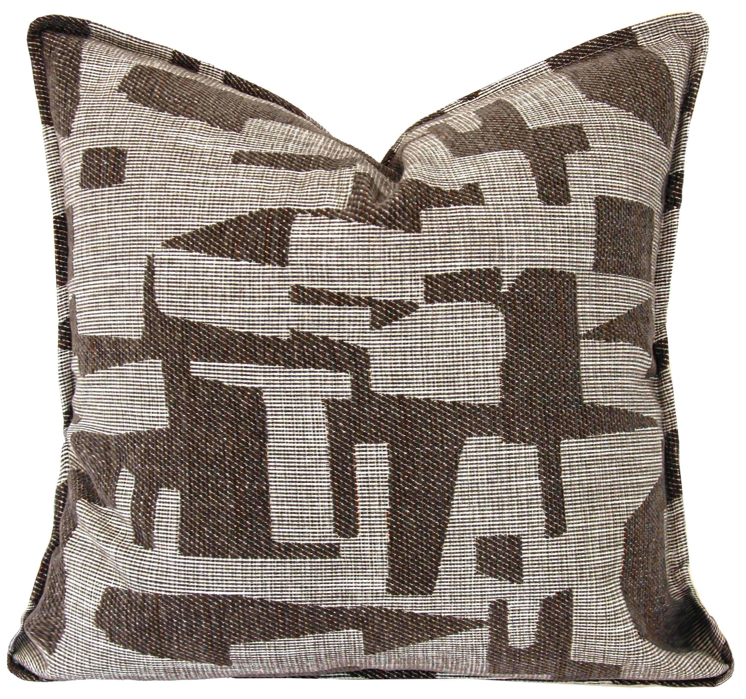 ABSTRACT TAUPE ON TAUPE 50 X 50