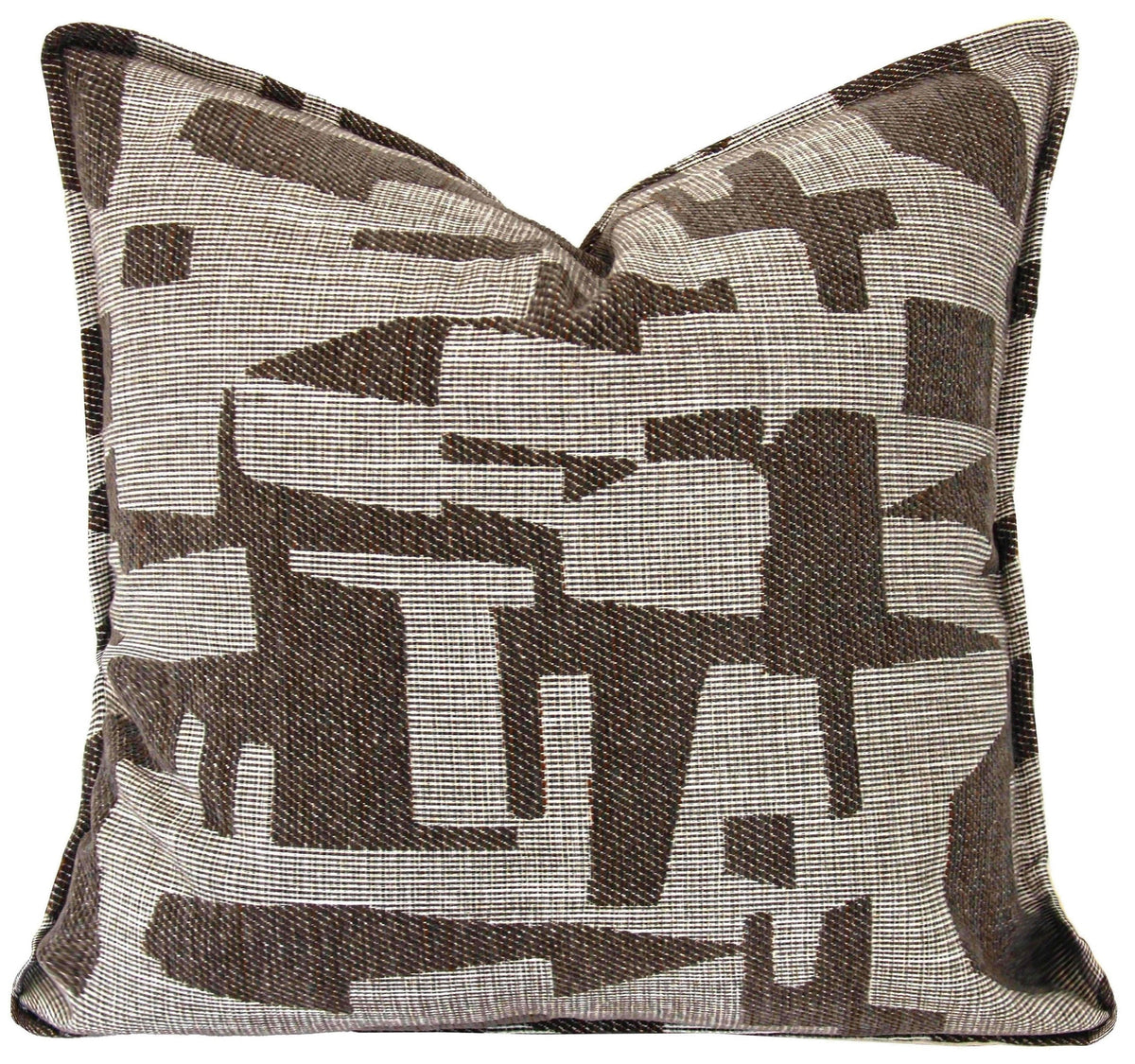 ABSTRACT TAUPE ON TAUPE 50 X 50