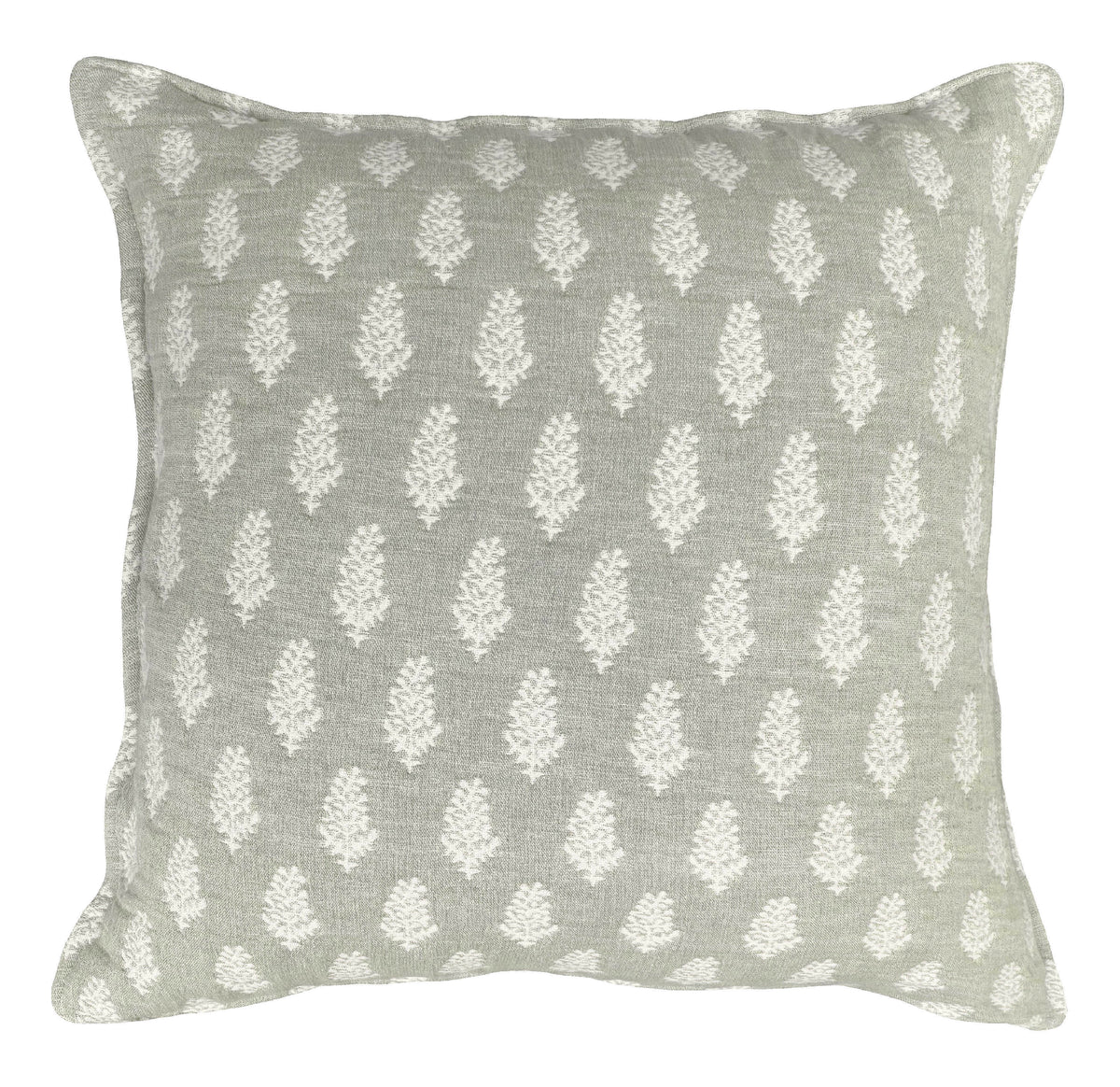 COTTON JAQ BHUTTI WASHED SAGE  50 X 50