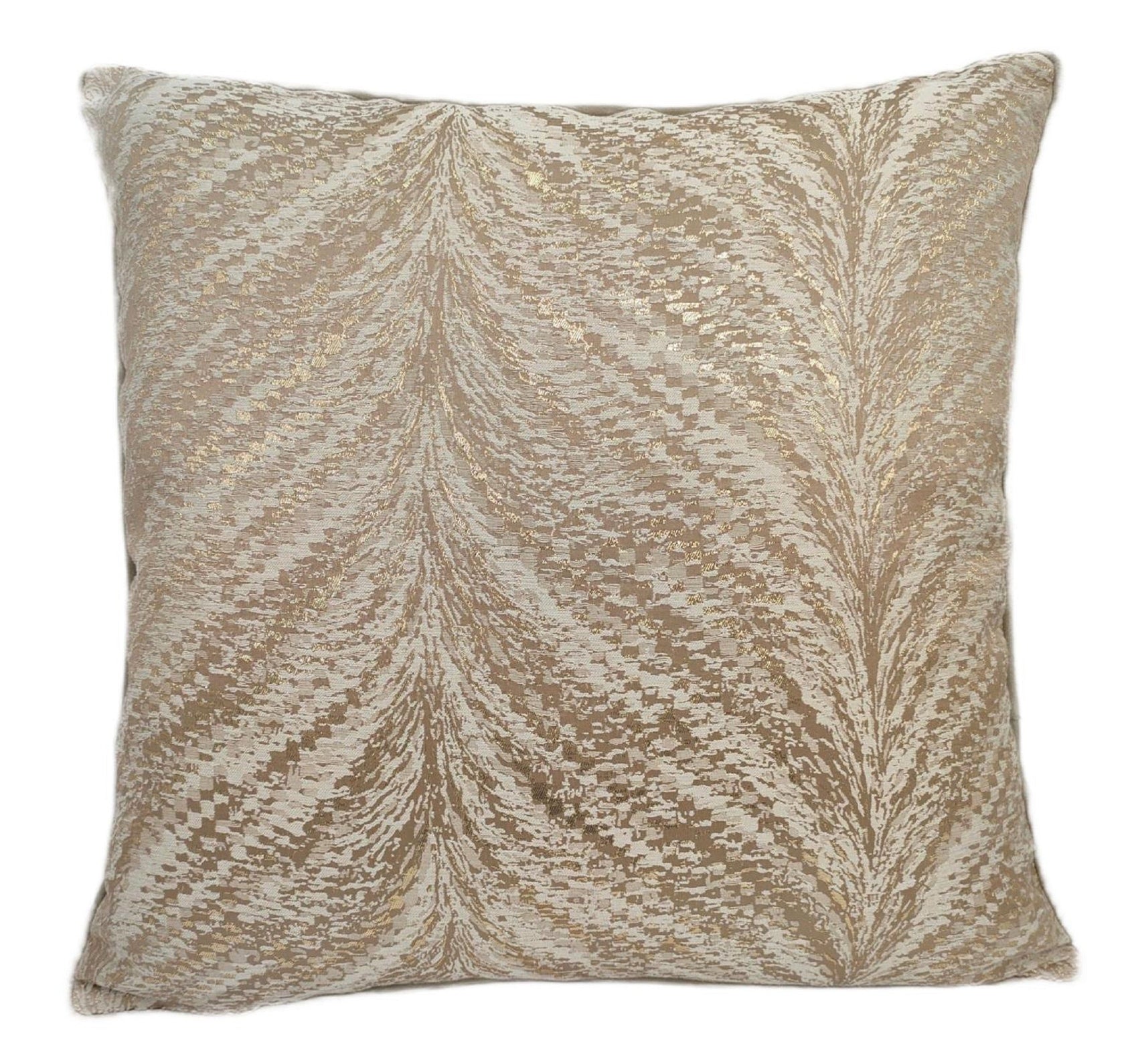 Malini Sparkle Fountains Jaq Rev Velvet Choc Square Cushion 50x50