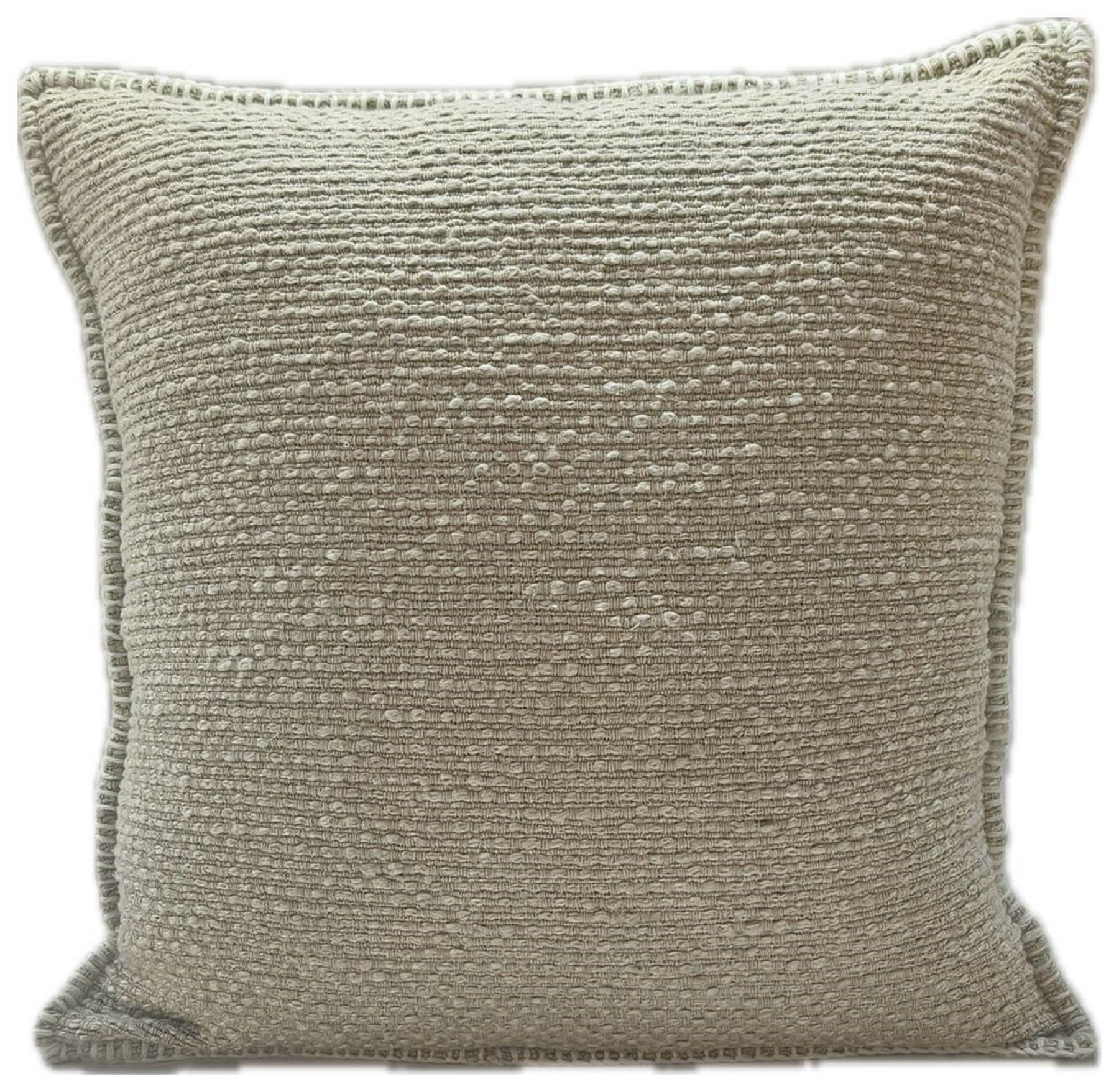 TEXTURED NATURAL CUSHION TACTILE50X50