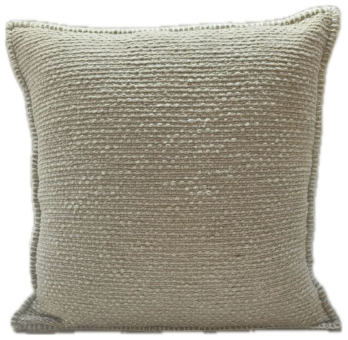 TEXTURED NATURAL CUSHION TACTILE50X50