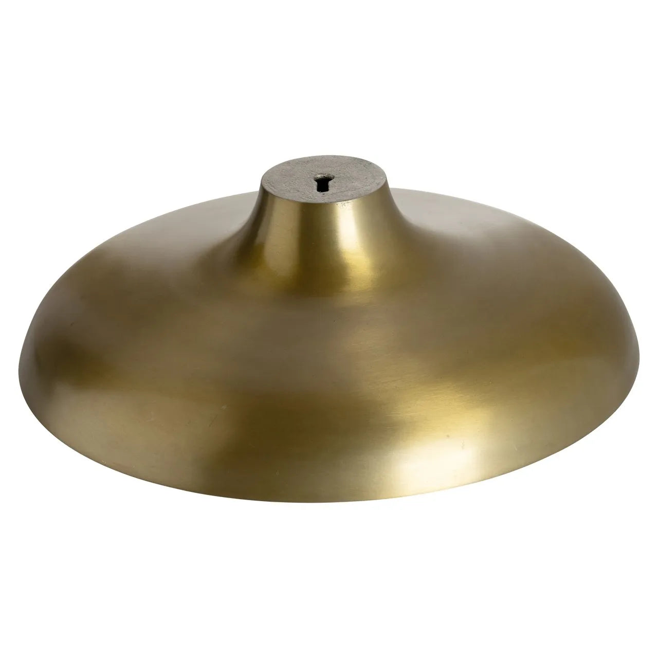 Richmond Interiors Mammom Round Gold Wall Mirror
